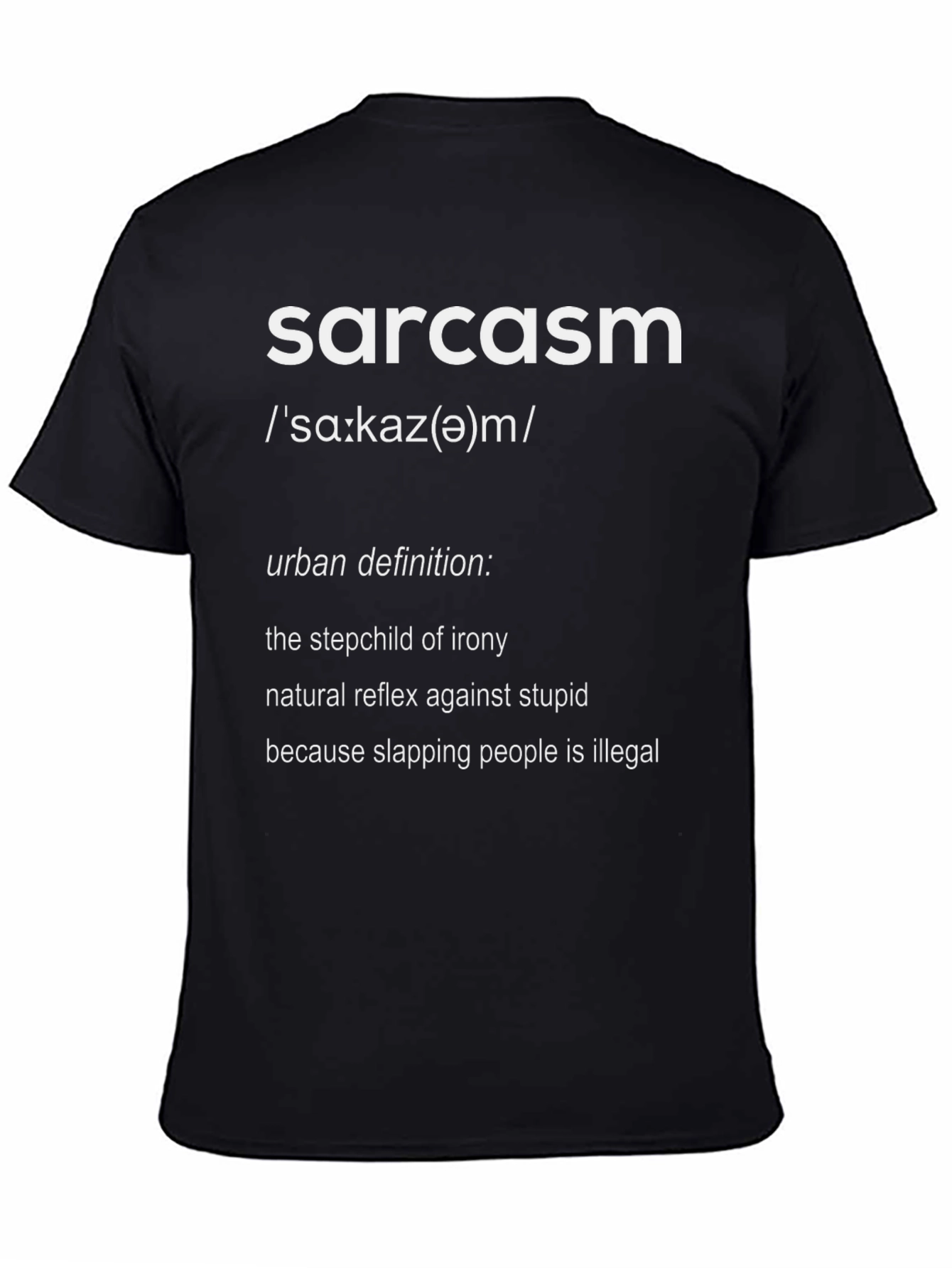 Sarcasm Definition T-Shirt - Funny Urban Dictionary Tee