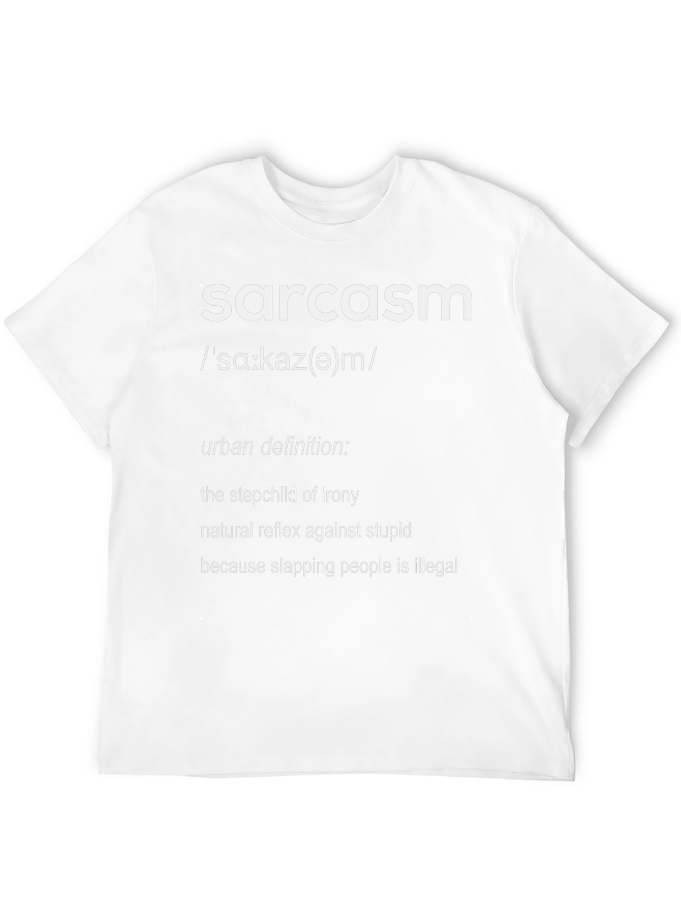 Sarcasm Definition T-Shirt - Funny Urban Dictionary Tee
