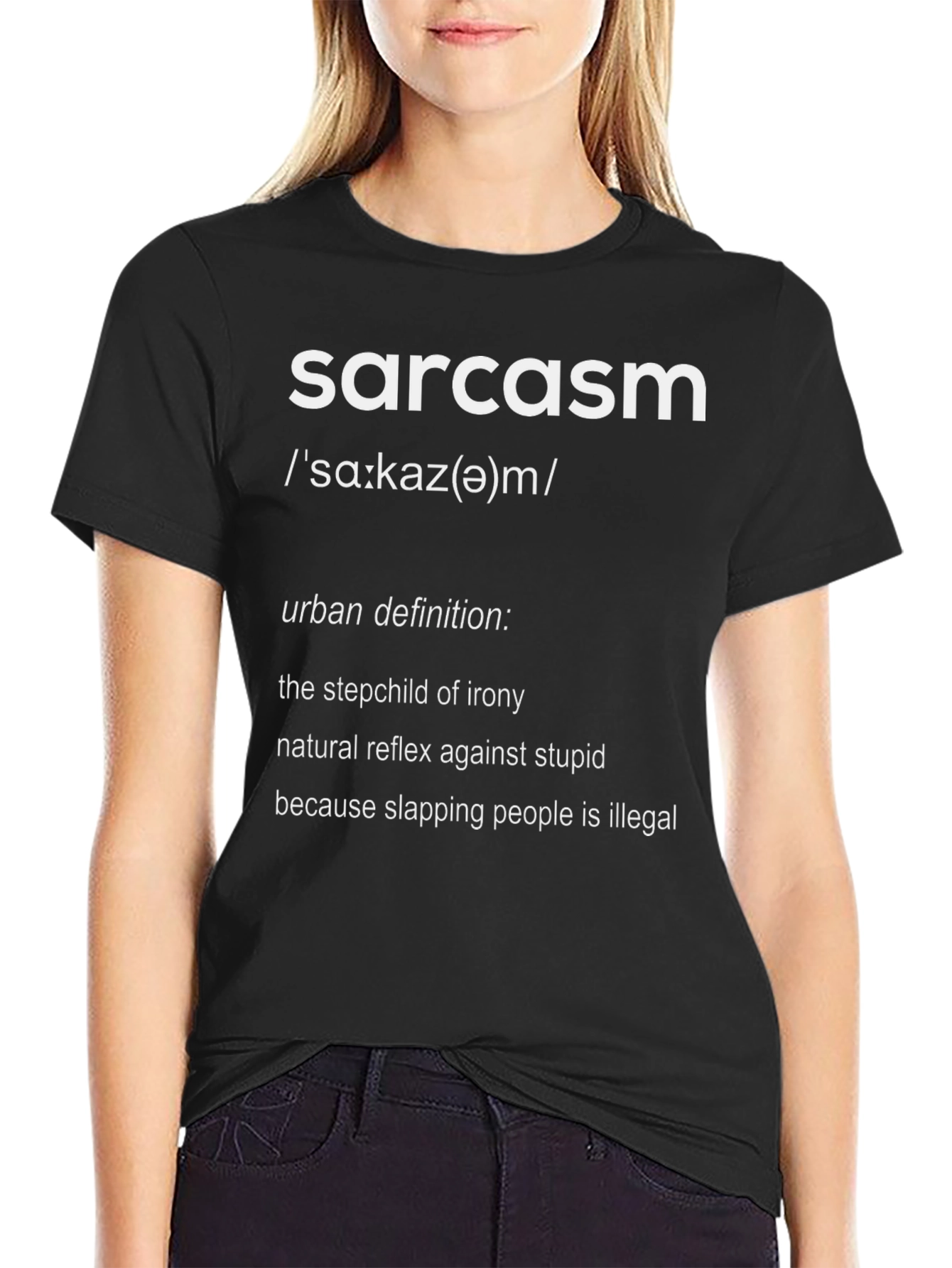Sarcasm Definition T-Shirt - Funny Urban Dictionary Tee