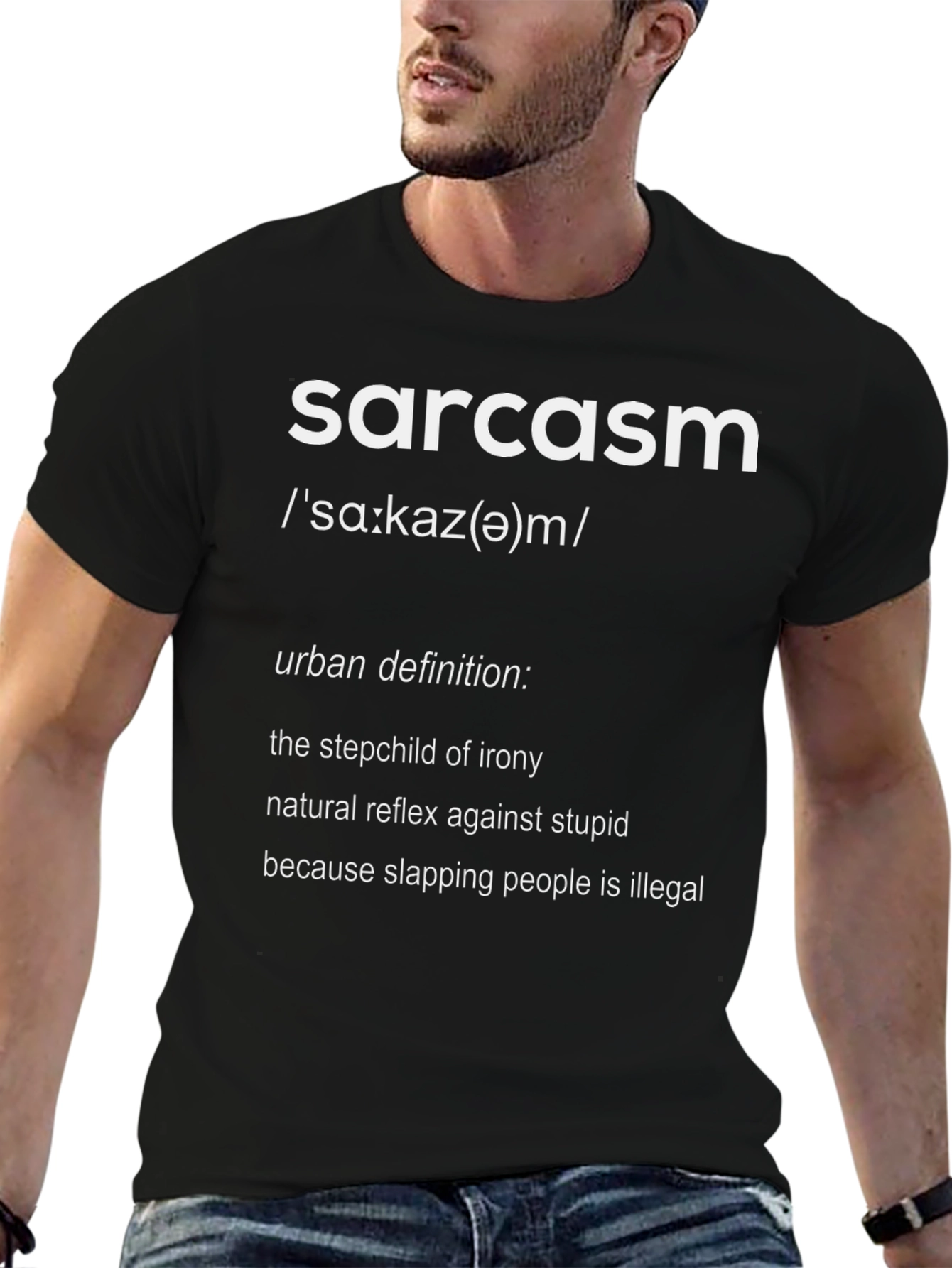 Sarcasm Definition T-Shirt - Funny Urban Dictionary Tee