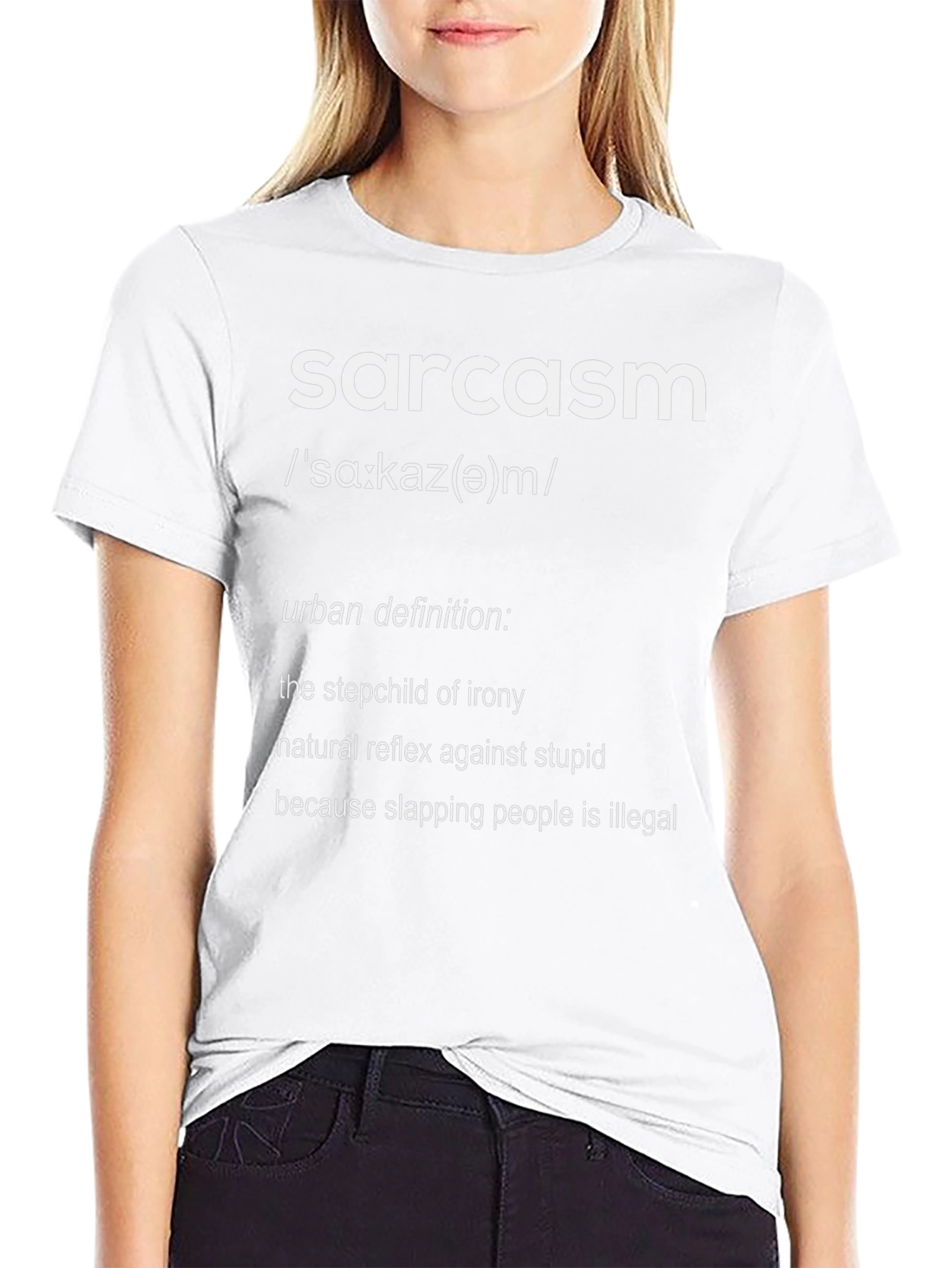 Sarcasm Definition T-Shirt - Funny Urban Dictionary Tee