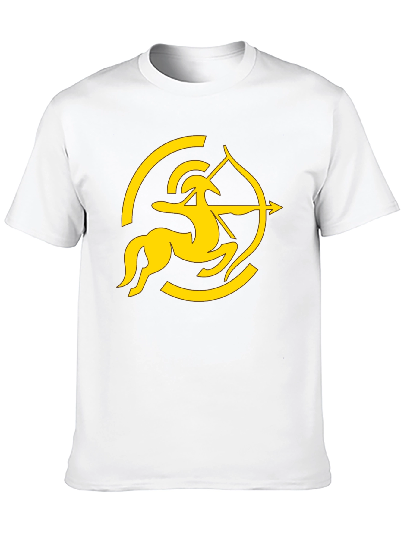 Sagittarius Zodiac Black T-Shirt