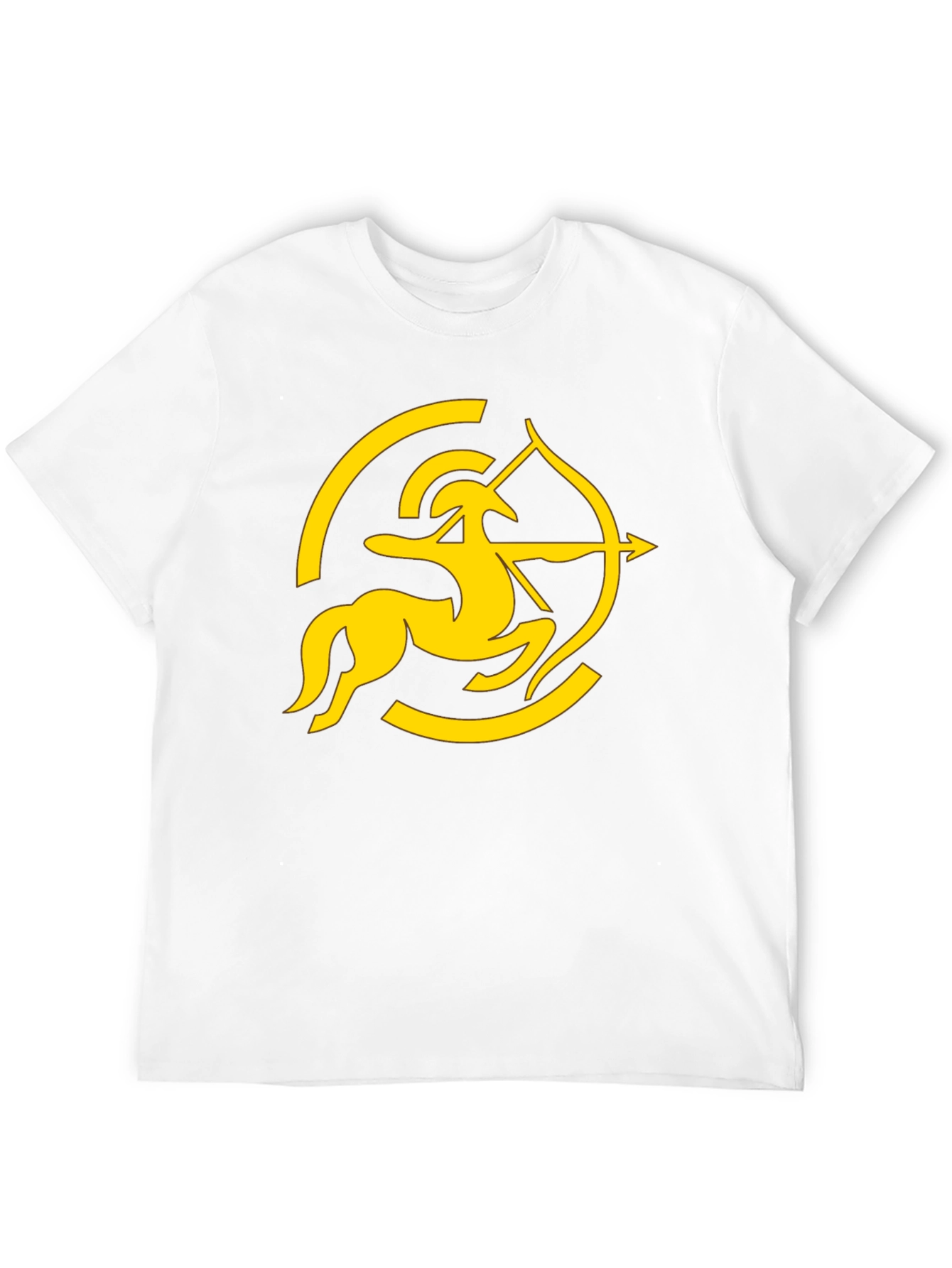 Sagittarius Zodiac Black T-Shirt