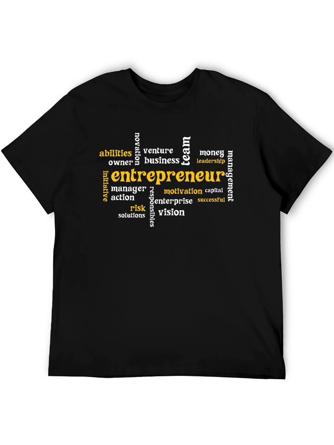 Entrepreneur Word Cloud T-Shirt