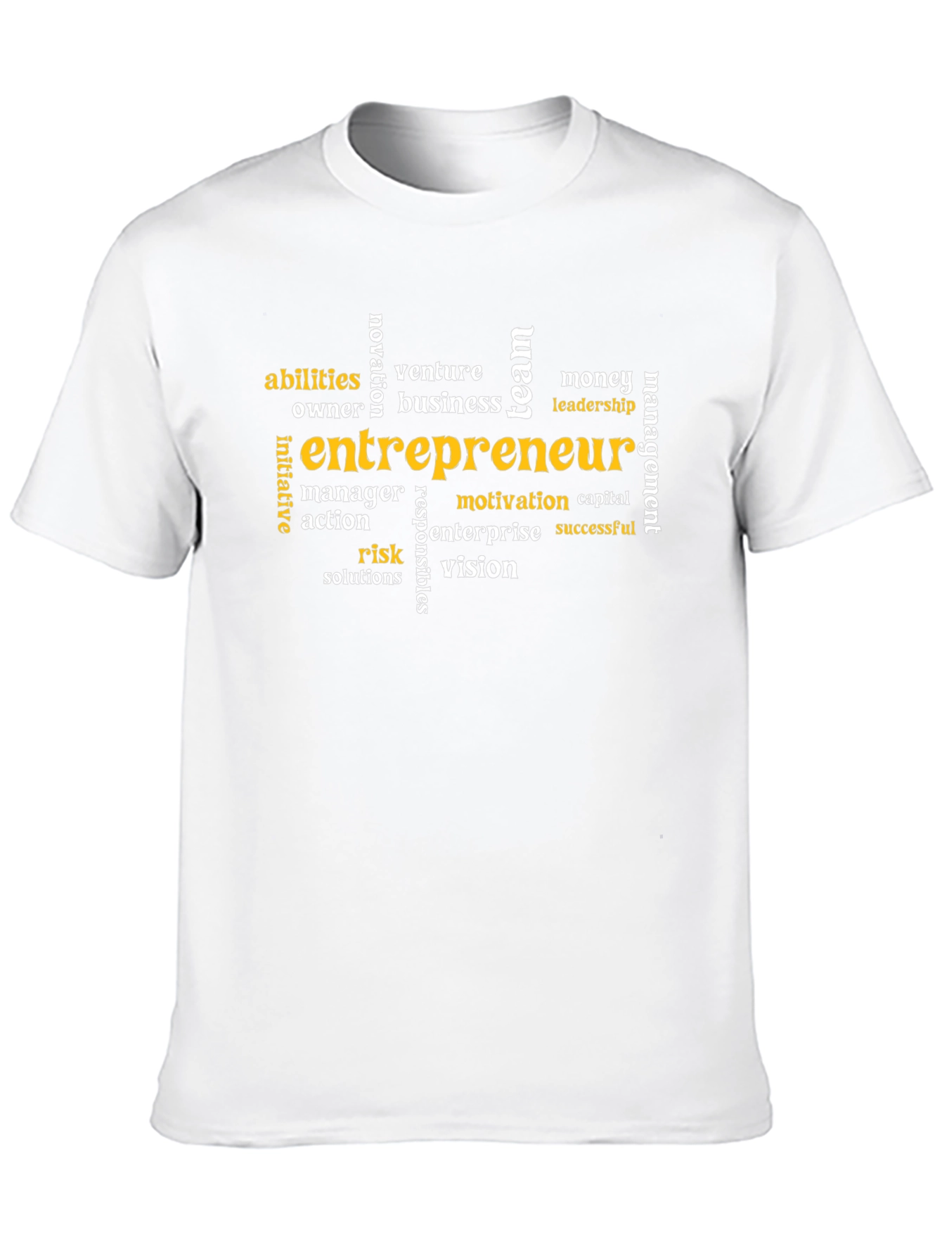 Entrepreneur Word Cloud T-Shirt