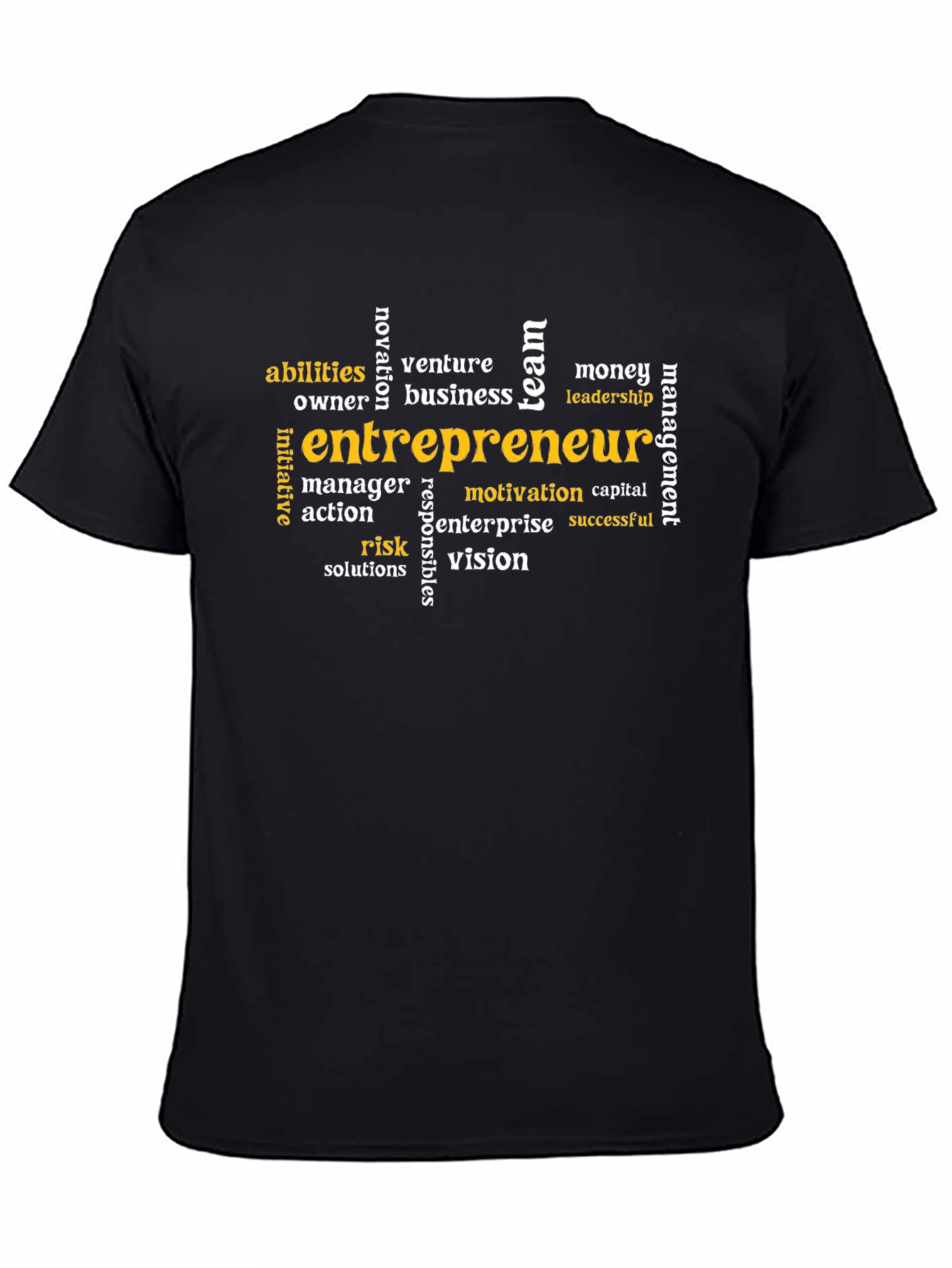 Entrepreneur Word Cloud T-Shirt