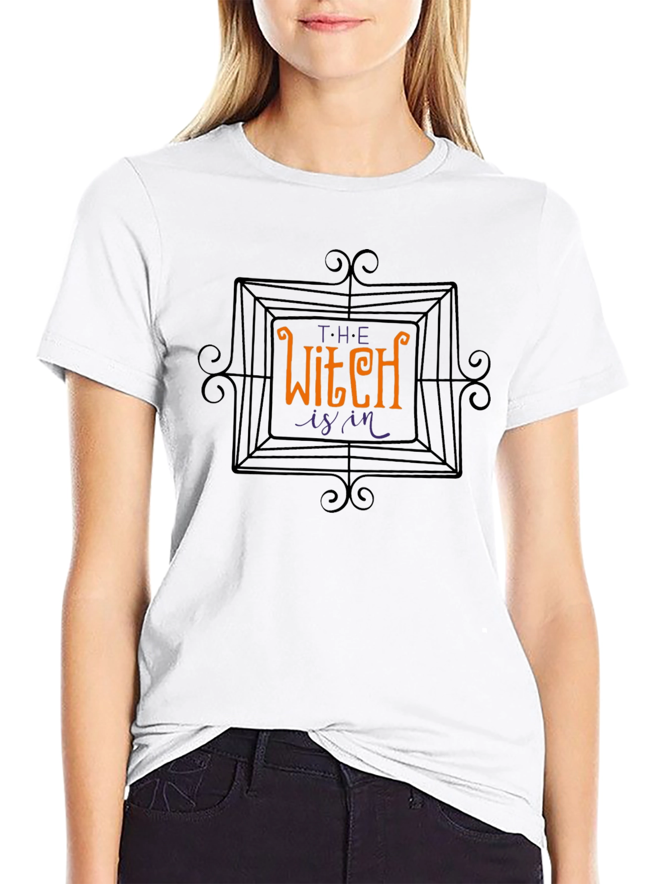 Witch is In Black T-Shirt - Halloween Apparel