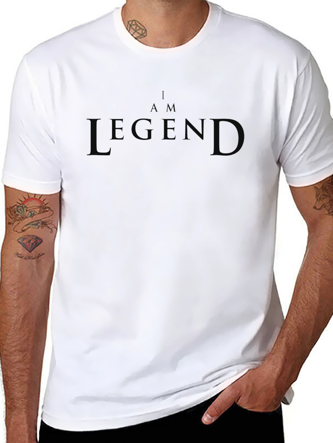 I Am Legend Black T-Shirt