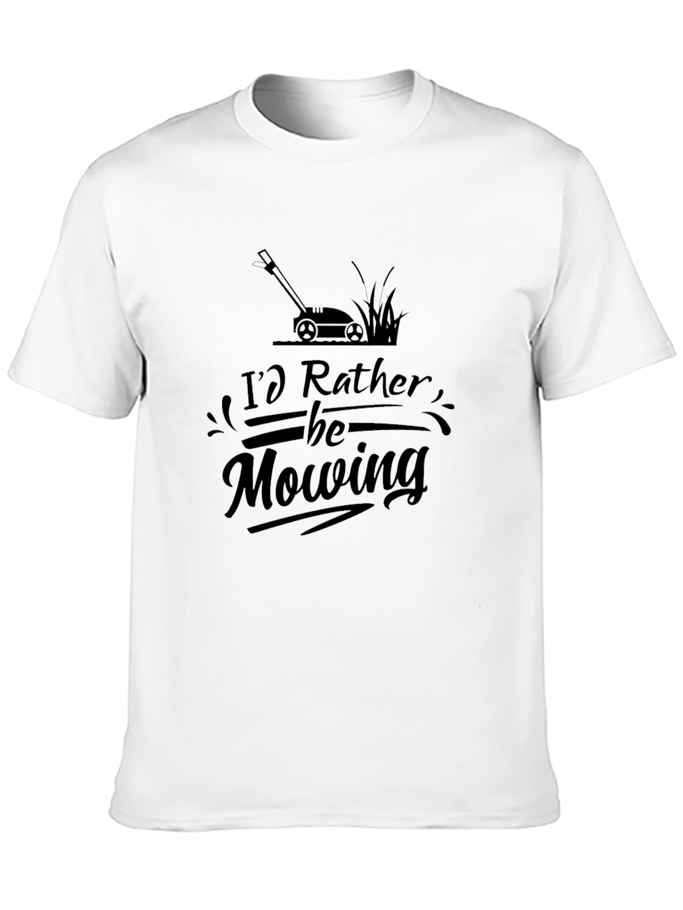 Id Rather Be Mowing T-Shirt