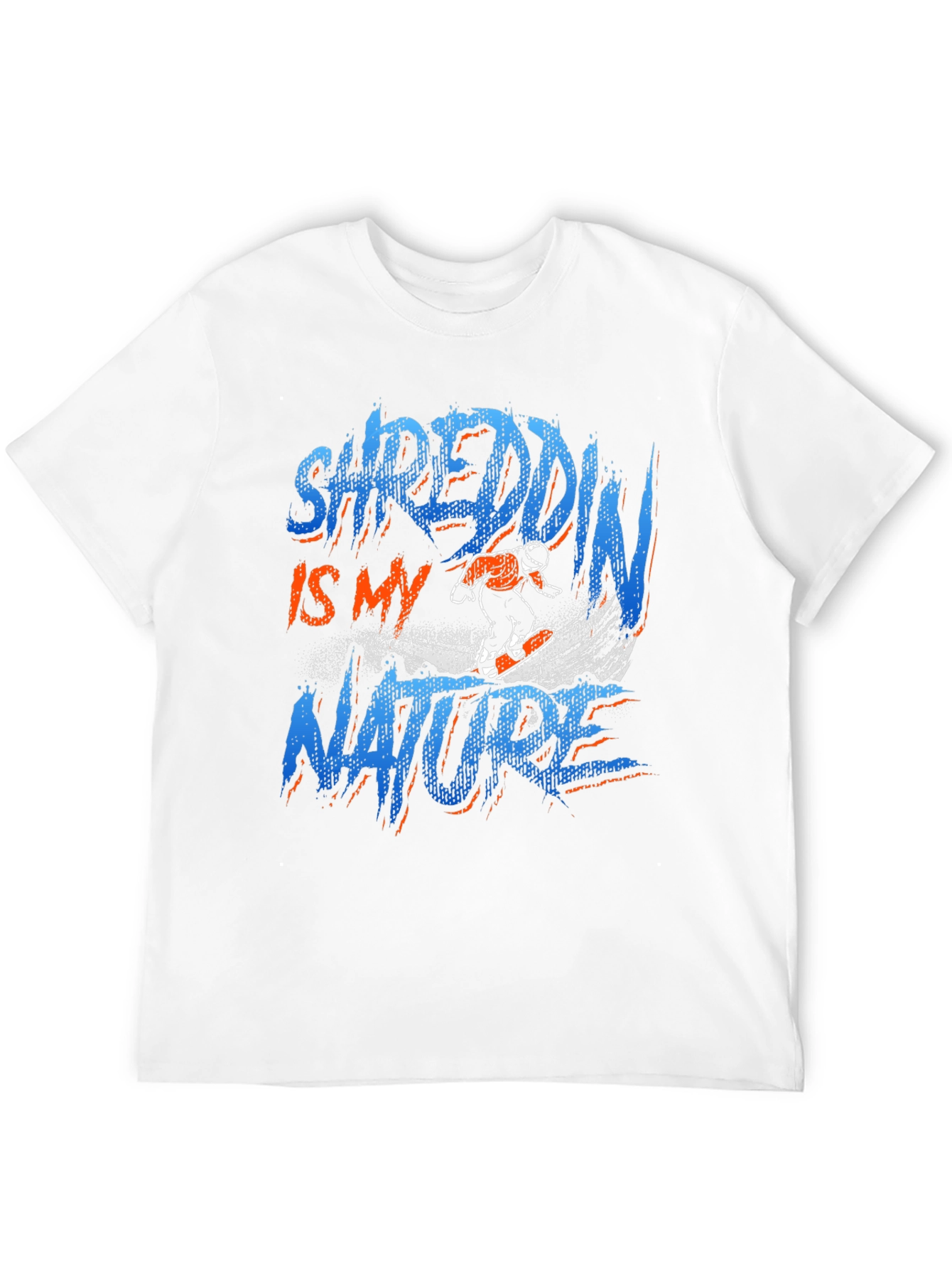 Shreddin Is My Nature Graphic T-Shirt