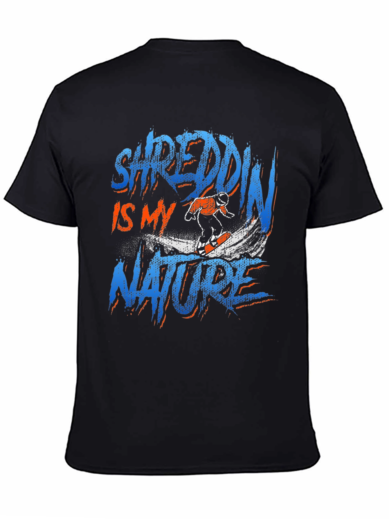 Shreddin Is My Nature Graphic T-Shirt