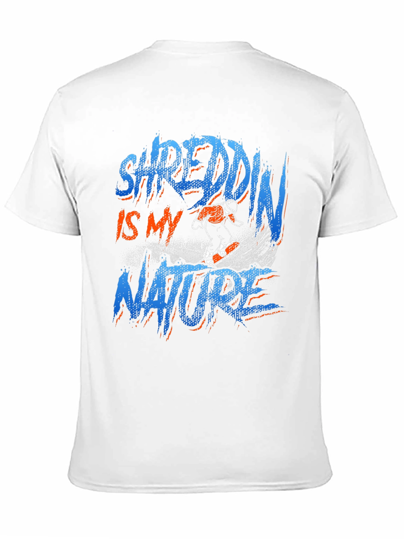 Shreddin Is My Nature Graphic T-Shirt