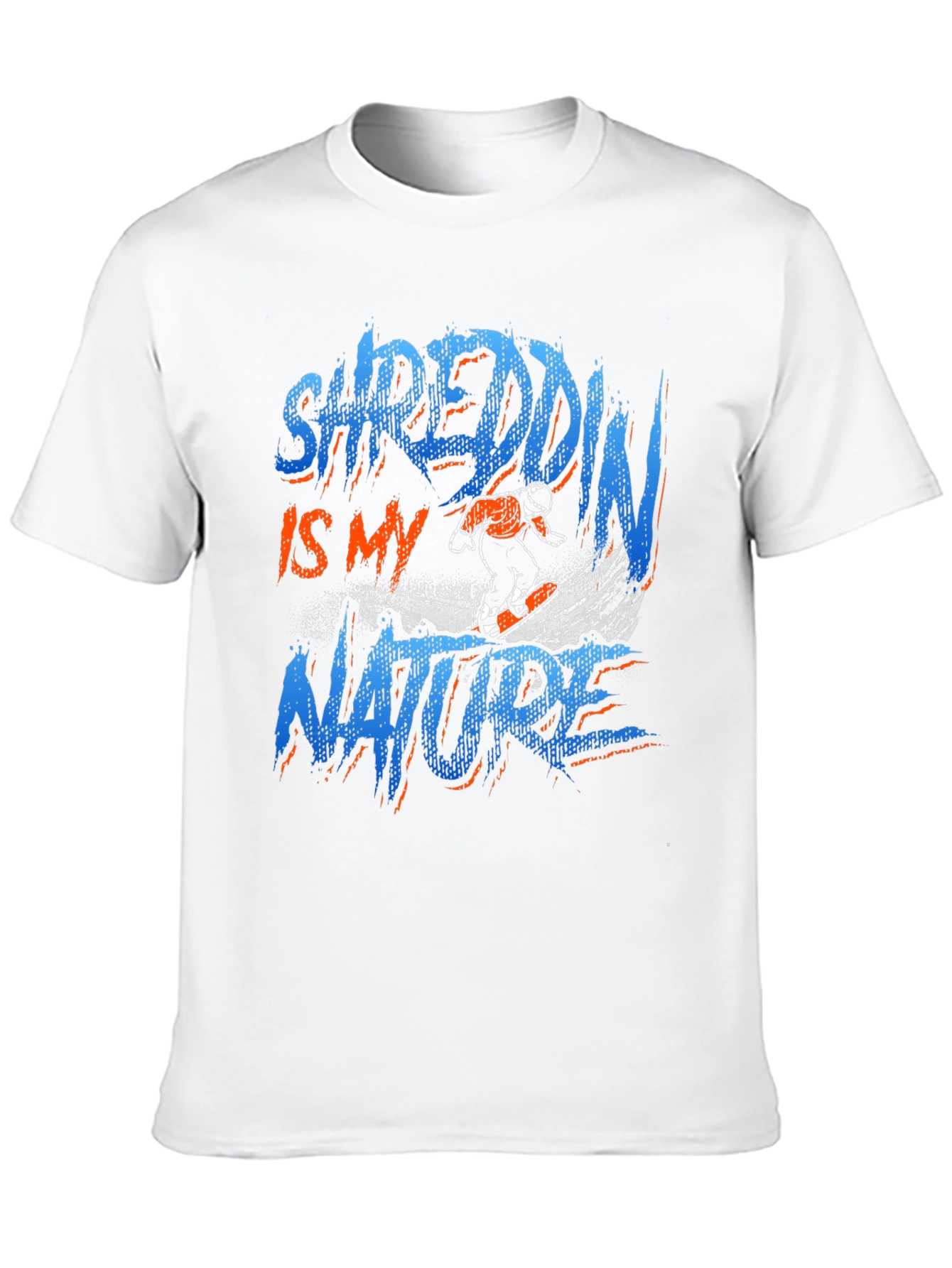Shreddin Is My Nature Graphic T-Shirt