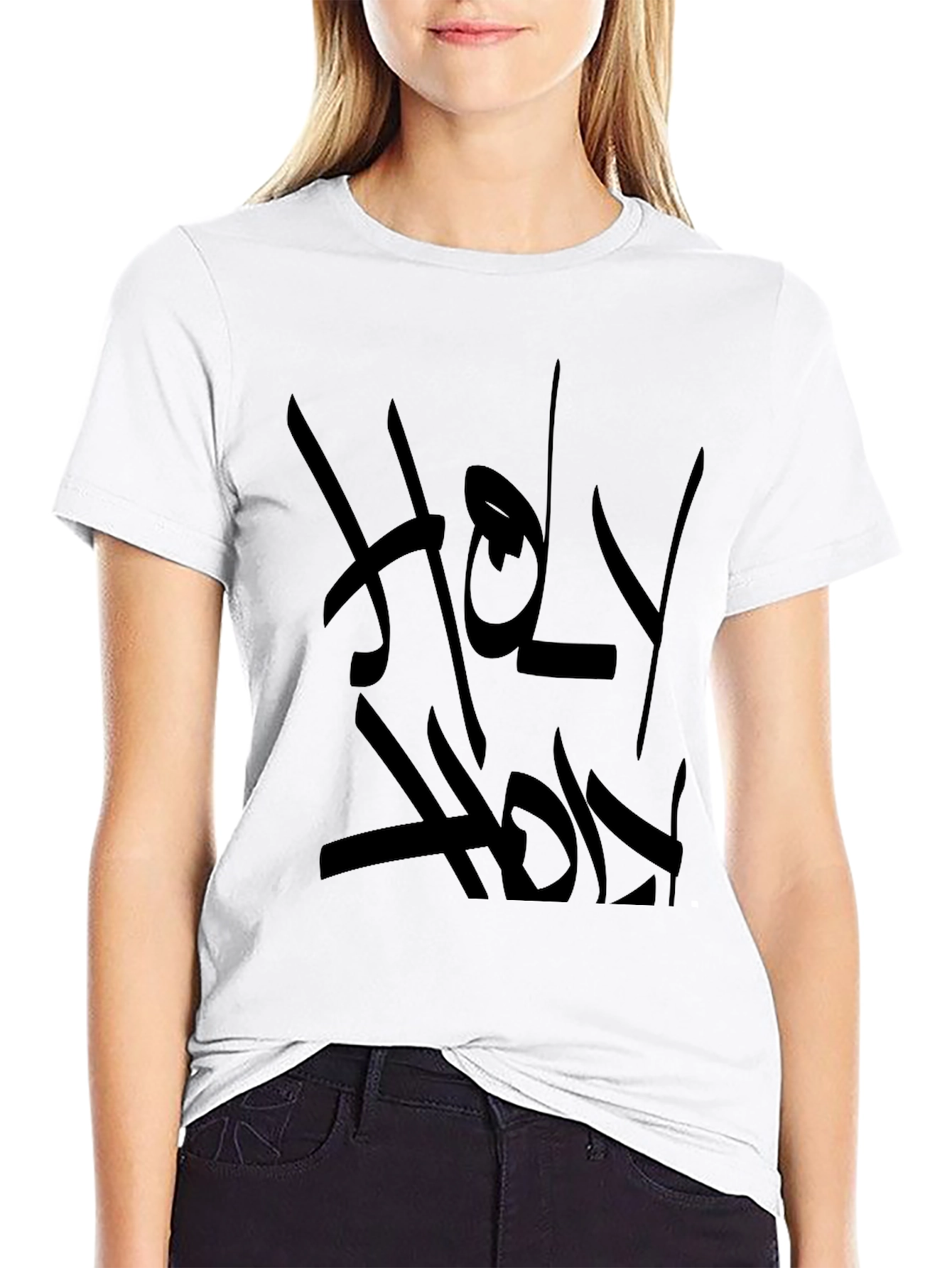 Holy Holy Black Graphic Tee