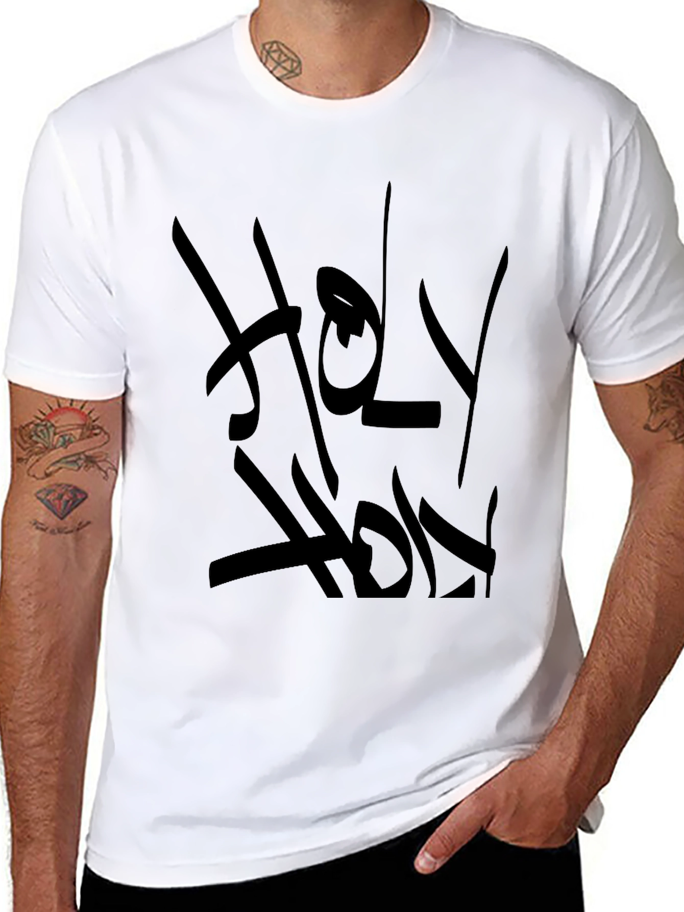 Holy Holy Black Graphic Tee