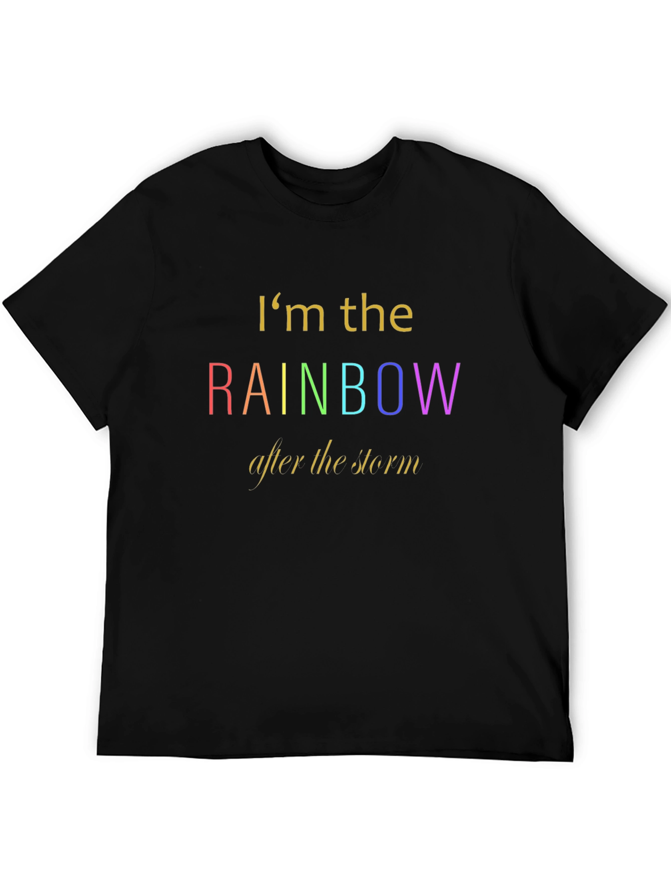 Rainbow After the Storm Graphic T-Shirt
