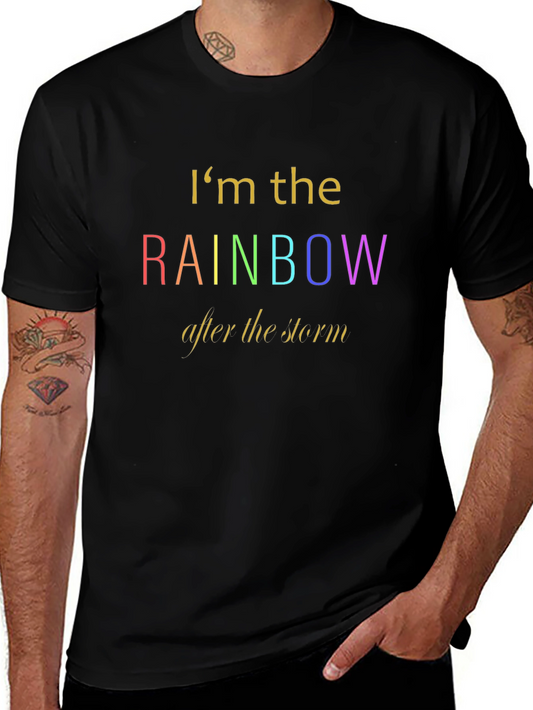 Rainbow After the Storm Graphic T-Shirt