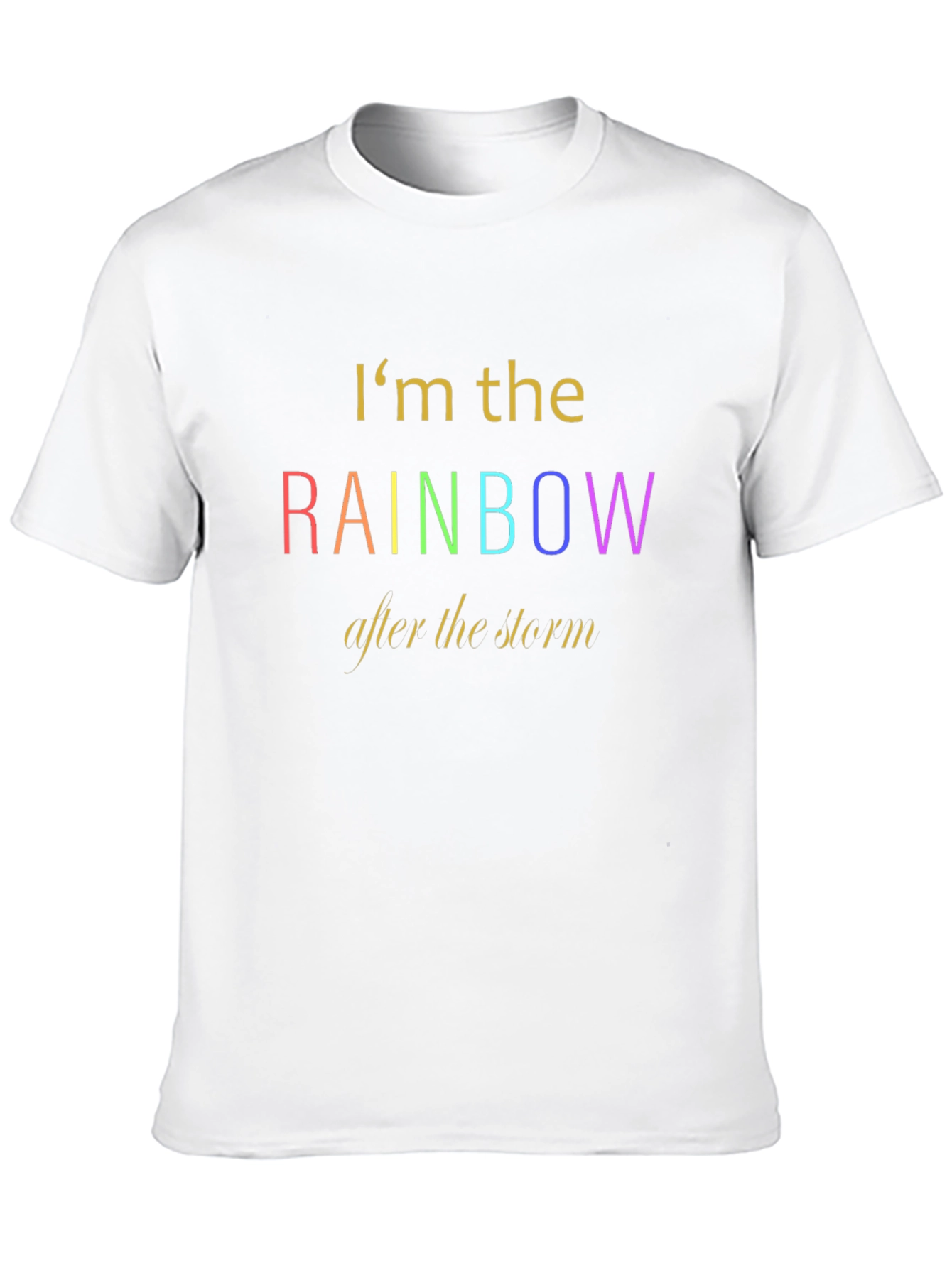 Rainbow After the Storm Graphic T-Shirt