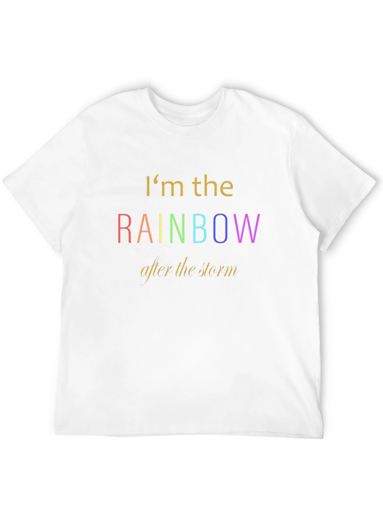 Rainbow After the Storm Graphic T-Shirt