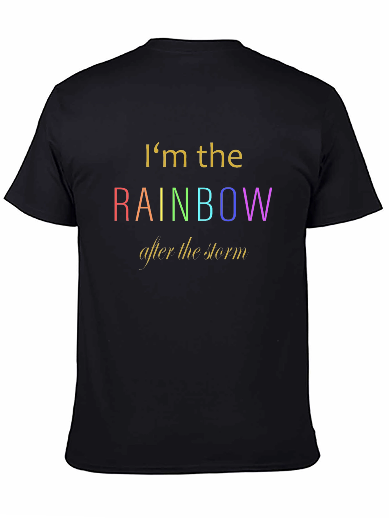 Rainbow After the Storm Graphic T-Shirt