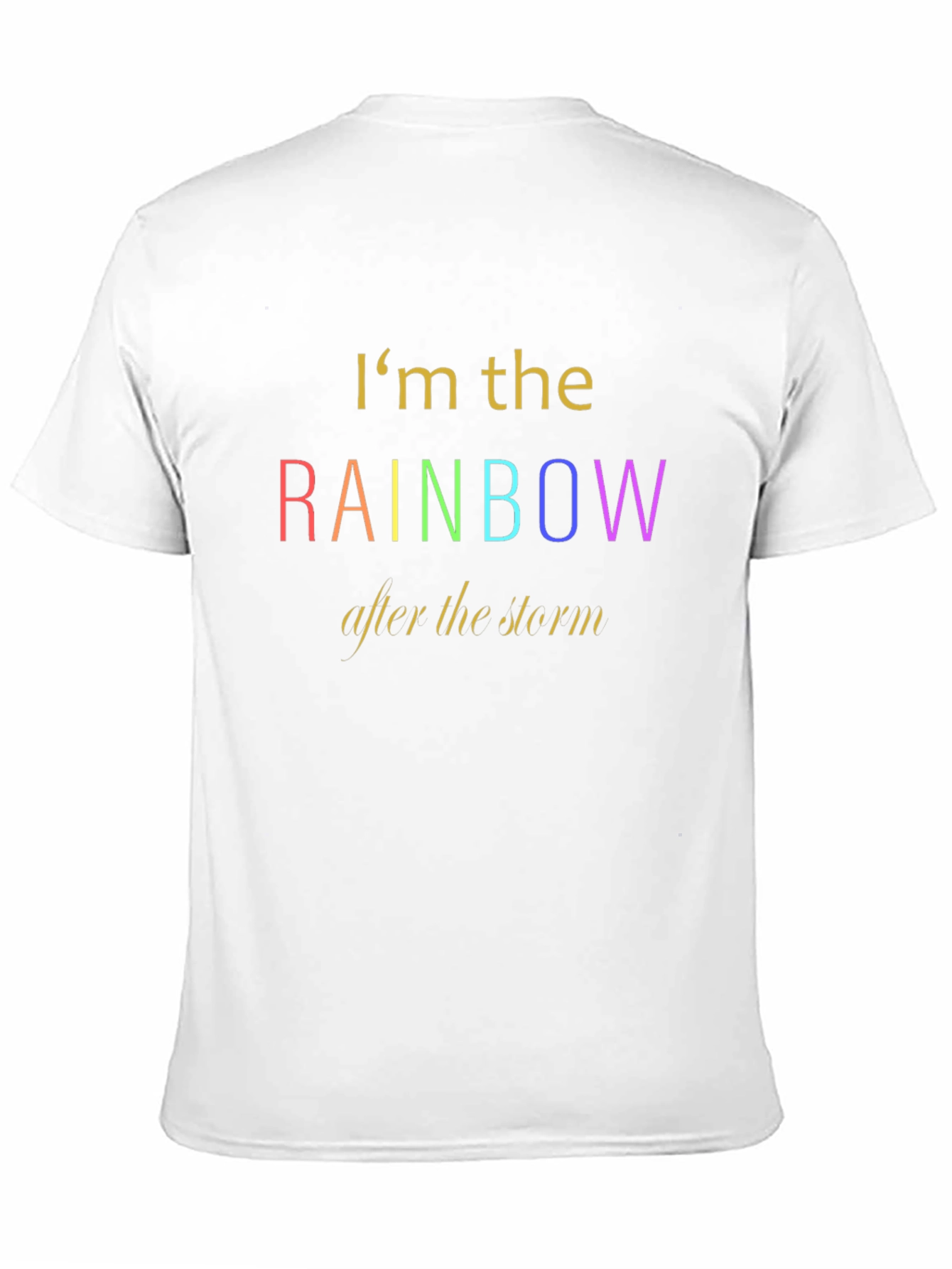 Rainbow After the Storm Graphic T-Shirt