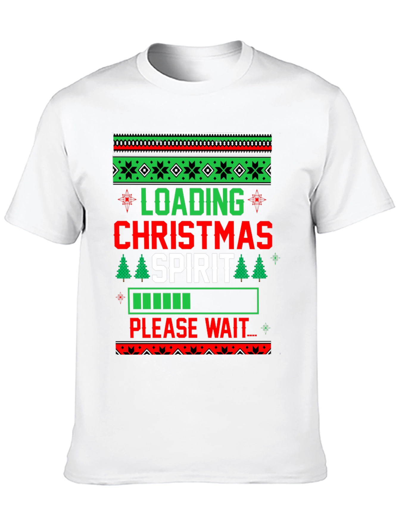 Loading Christmas Spirit Graphic Tee