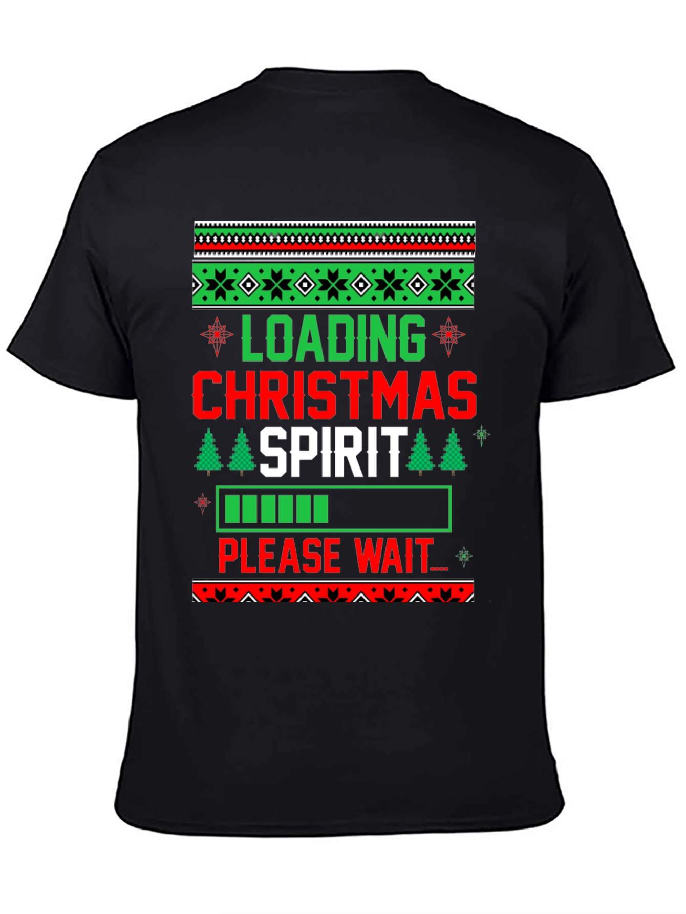 Loading Christmas Spirit Graphic Tee