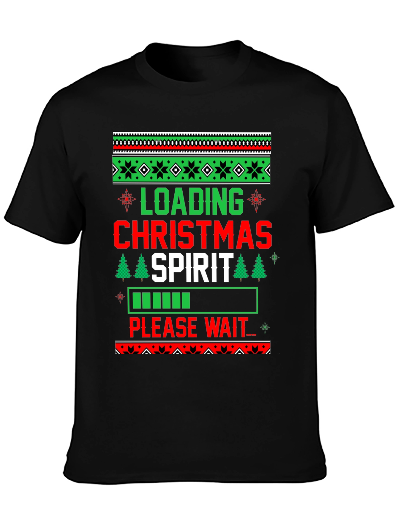 Loading Christmas Spirit Graphic Tee