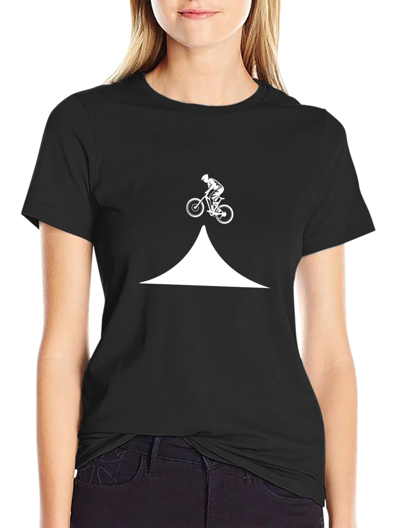 Mountain Biking T-Shirt - Ride the Peak