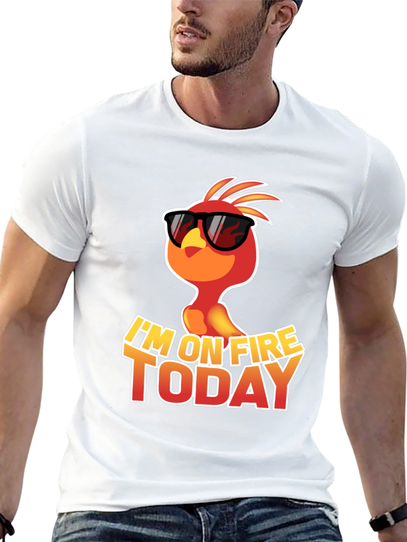 Im on Fire Today T-Shirt - Cool Phoenix Design