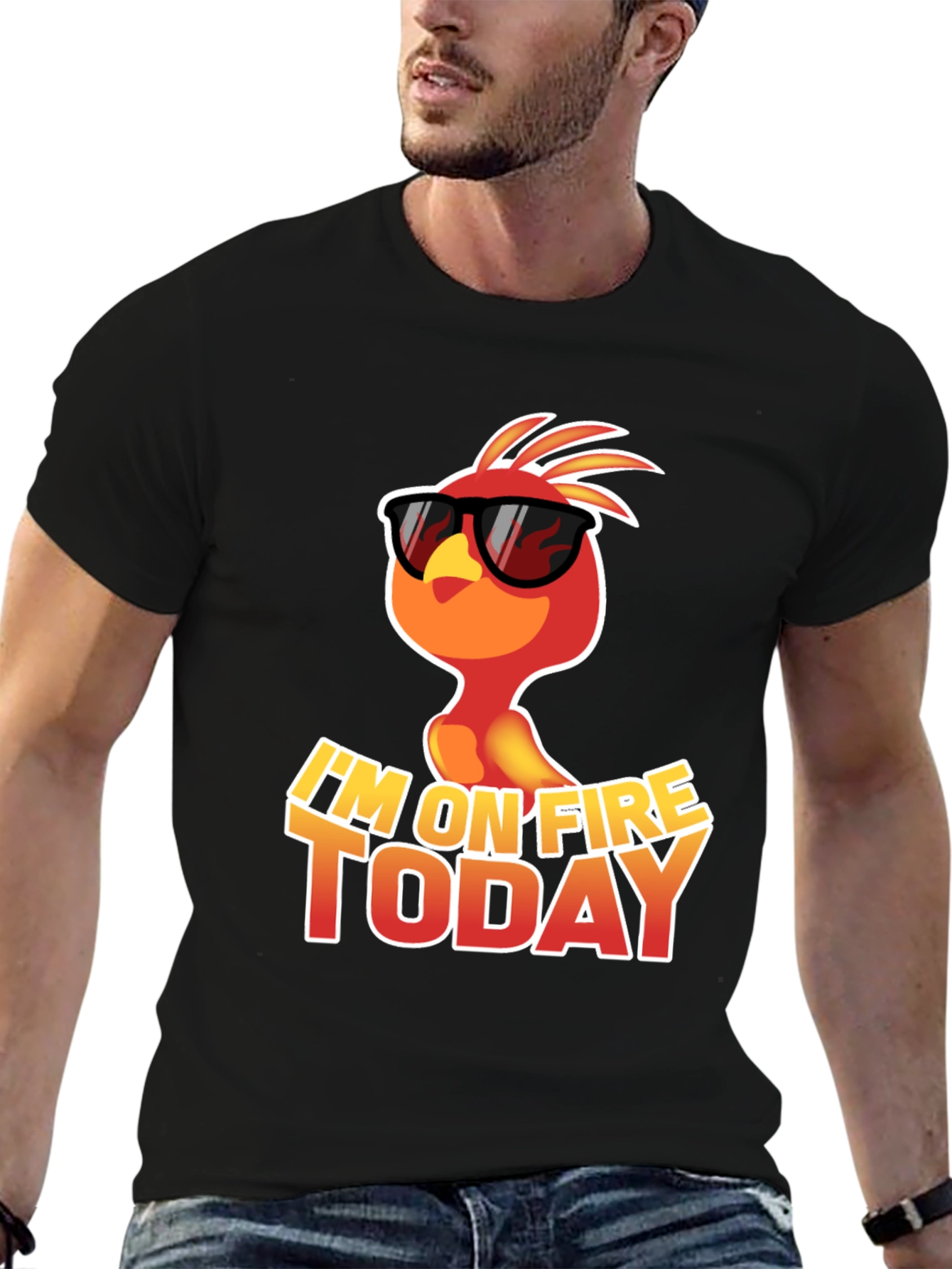 Im on Fire Today T-Shirt - Cool Phoenix Design