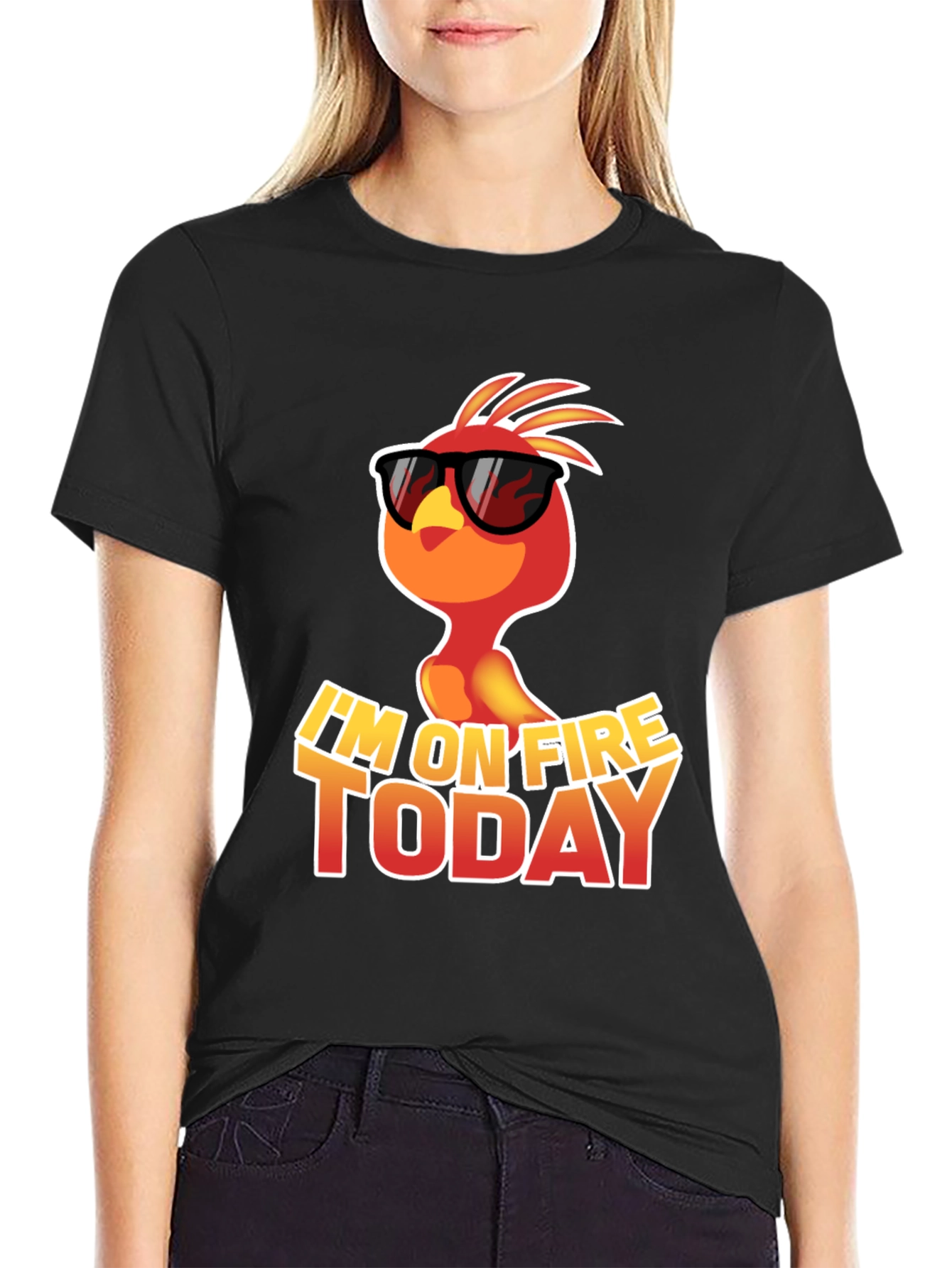 Im on Fire Today T-Shirt - Cool Phoenix Design