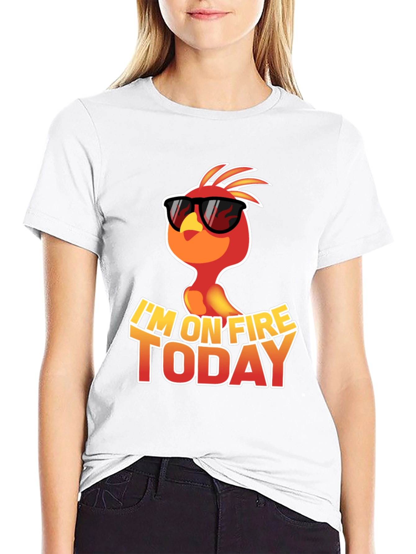 Im on Fire Today T-Shirt - Cool Phoenix Design