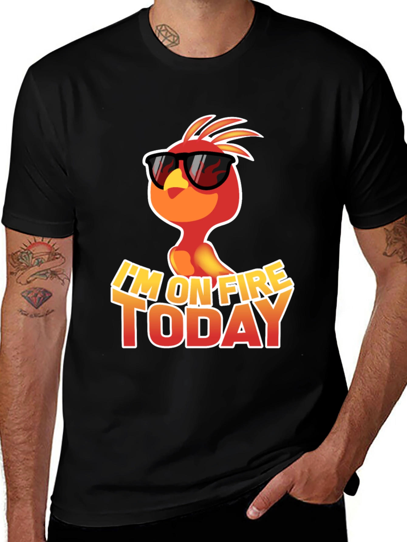 Im on Fire Today T-Shirt - Cool Phoenix Design