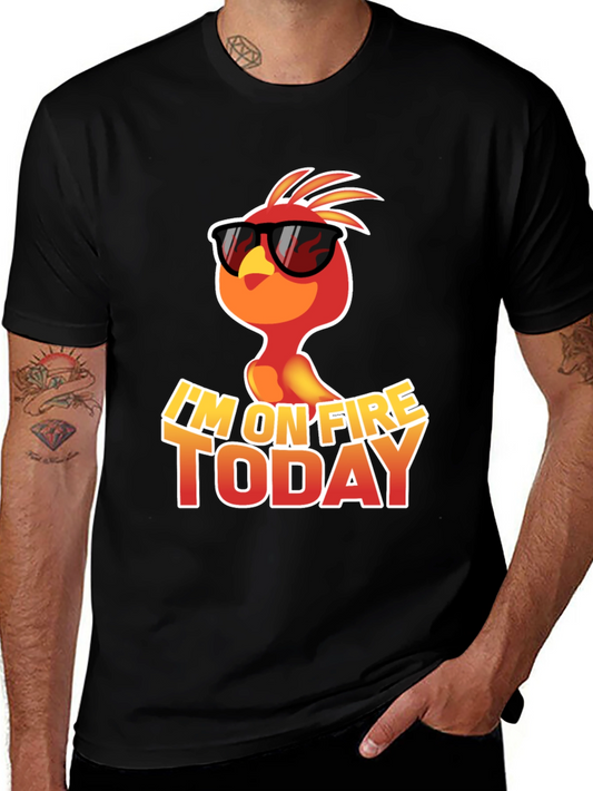 Im on Fire Today T-Shirt - Cool Phoenix Design