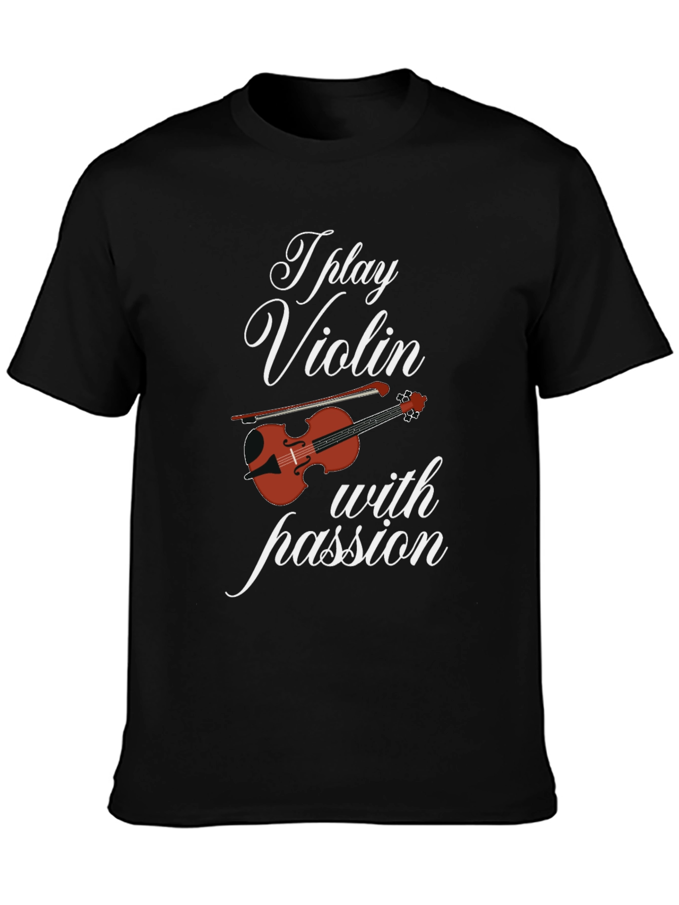 Violin Player T-Shirt - Music Passion Tee