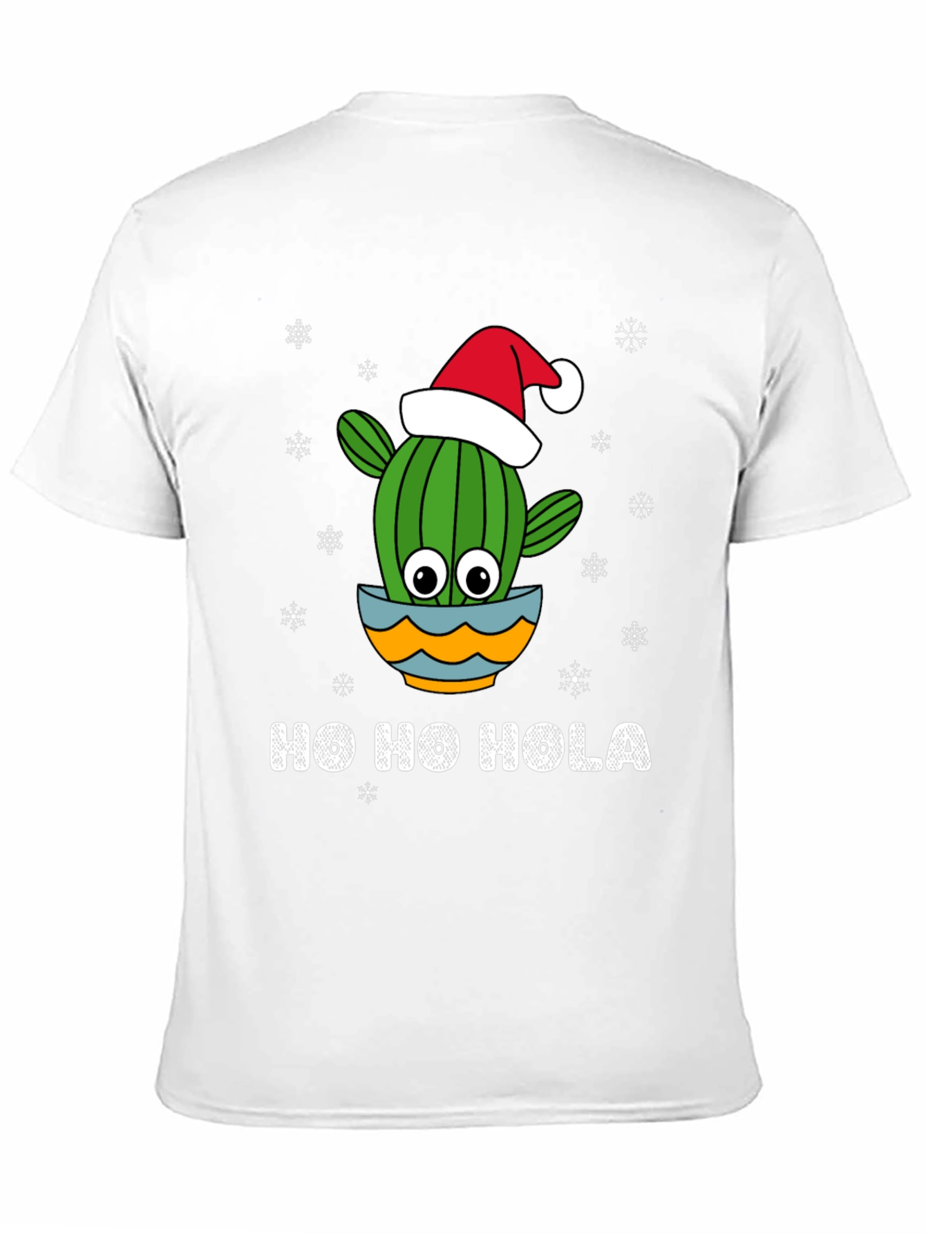 Ho Ho Hola Christmas Cactus T-Shirt