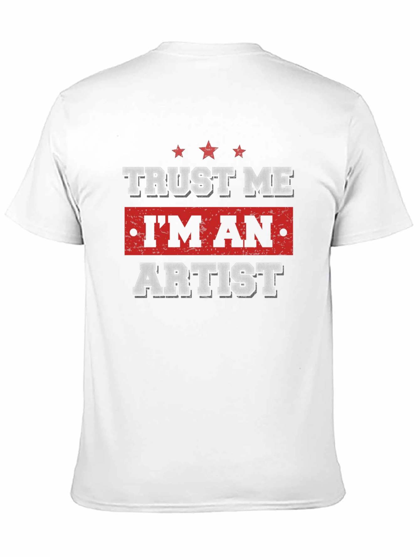 Trust Me Im An Artist Black T-Shirt