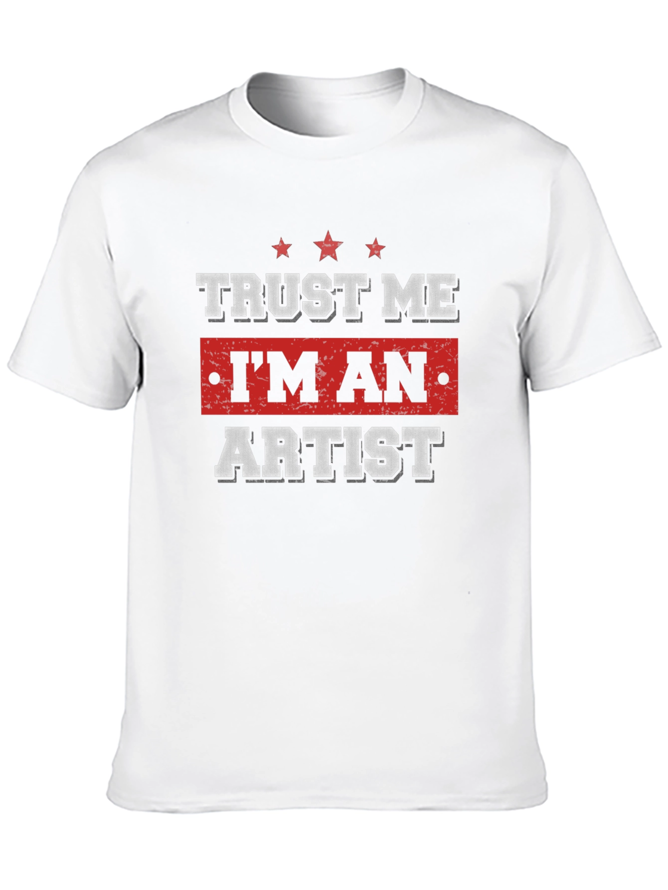 Trust Me Im An Artist Black T-Shirt
