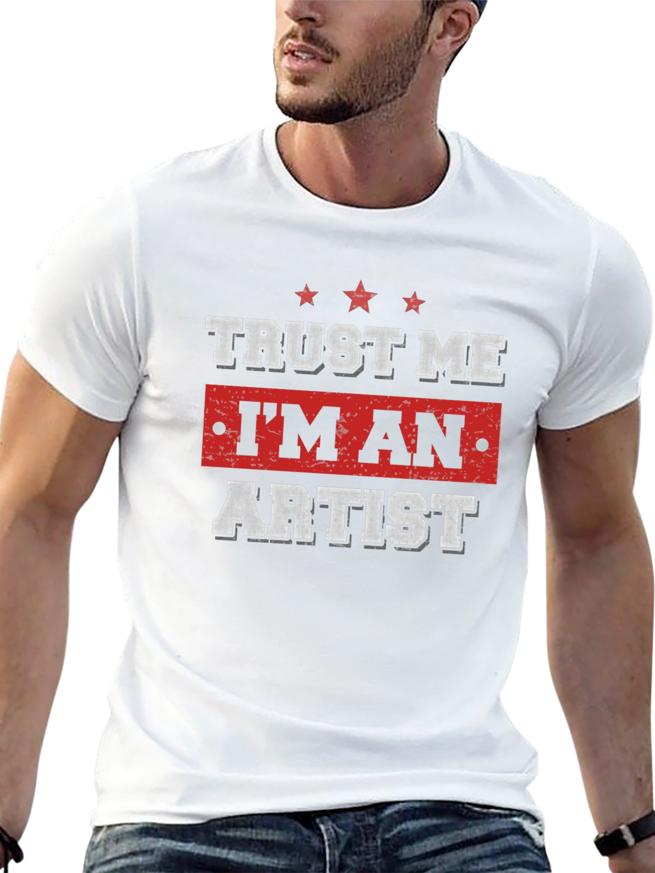 Trust Me Im An Artist Black T-Shirt