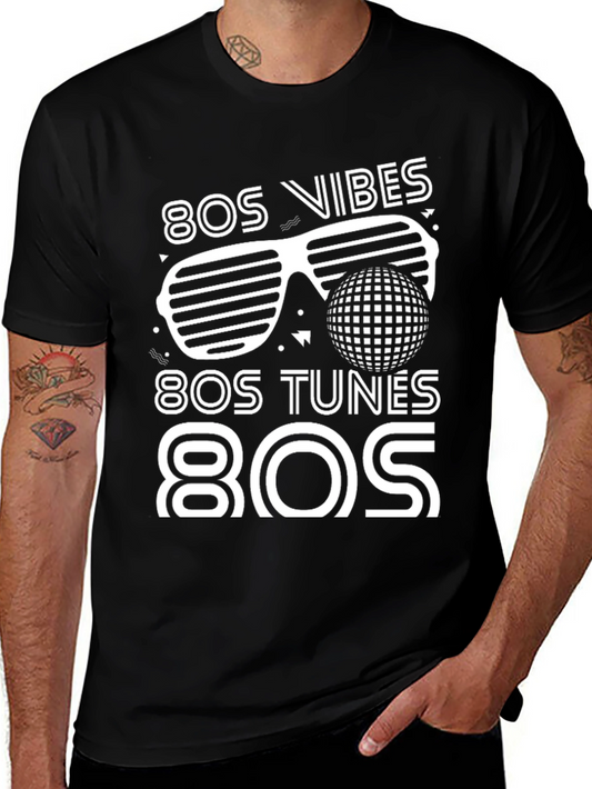 80s Vibes & Tunes T-Shirt - Retro Style