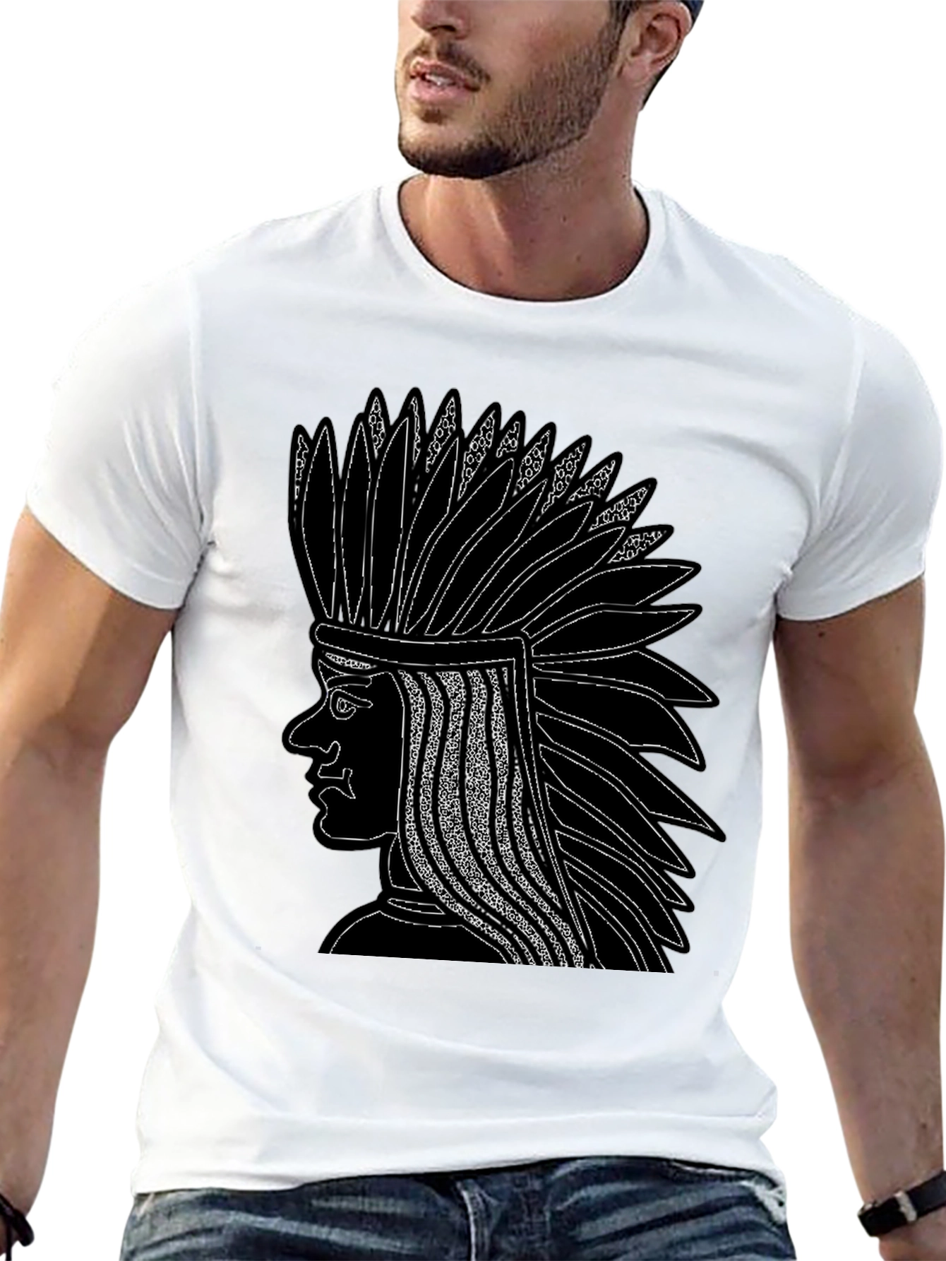 Native American Headdress T-Shirt