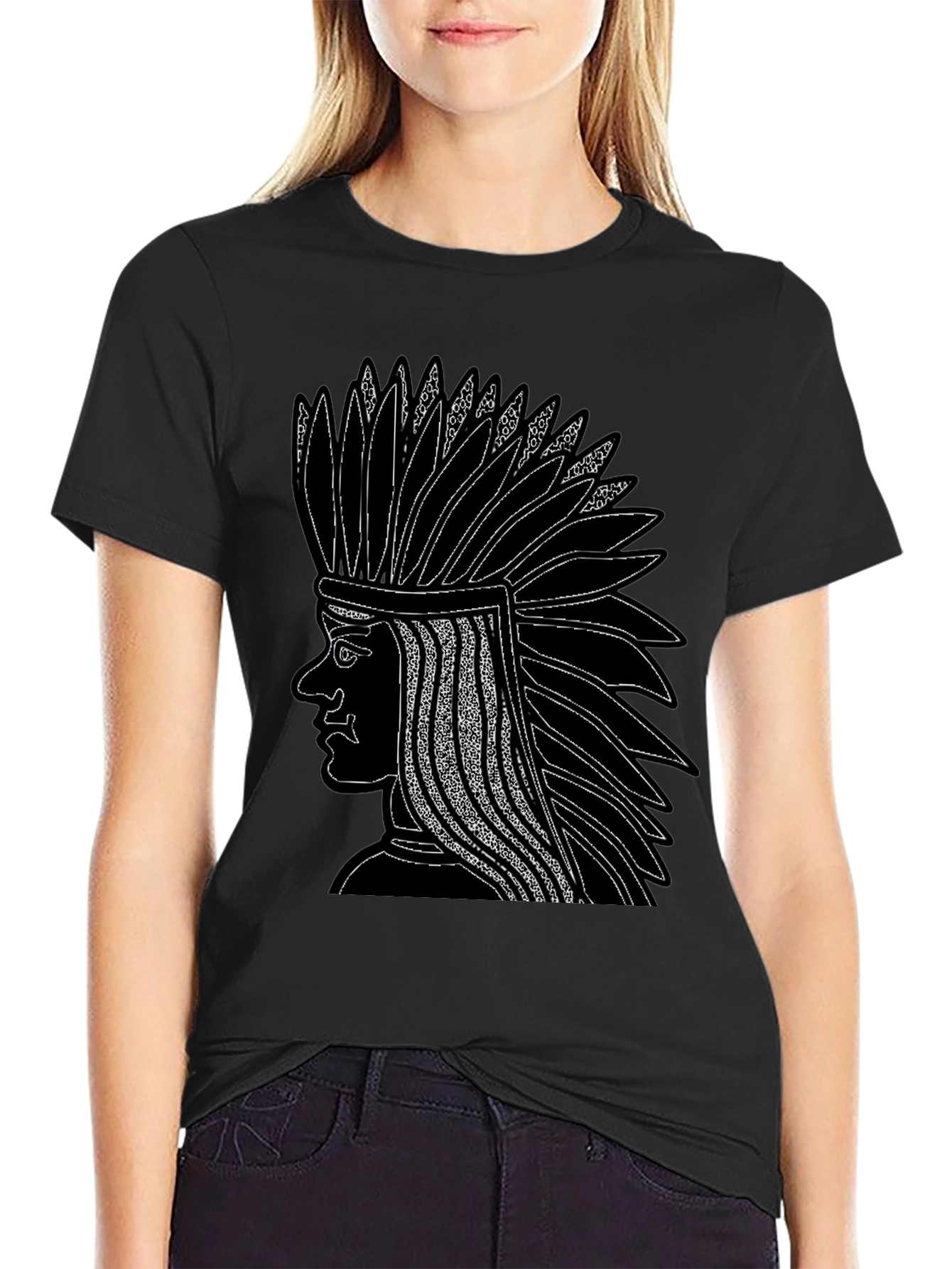Native American Headdress T-Shirt