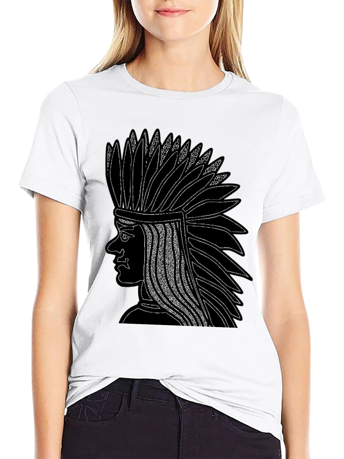 Native American Headdress T-Shirt