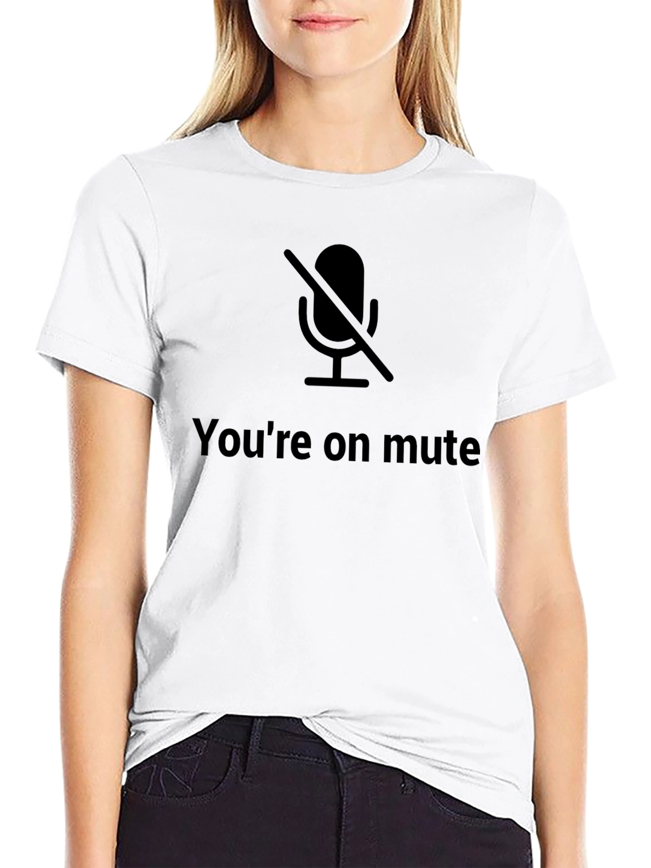 Youre On Mute Black T-Shirt