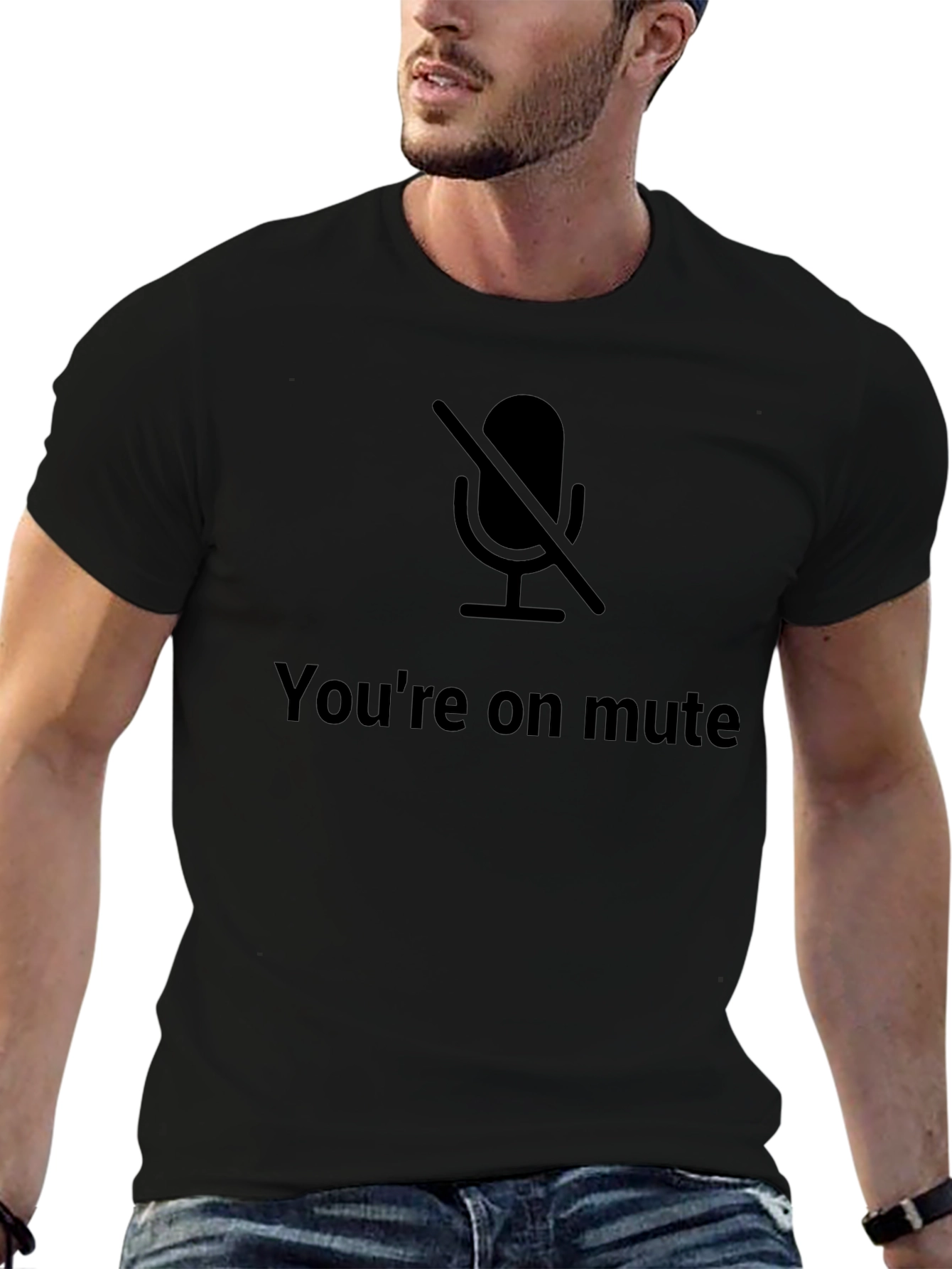 Youre On Mute Black T-Shirt