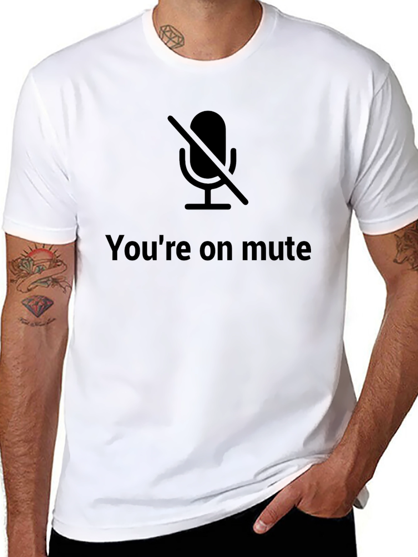 Youre On Mute Black T-Shirt