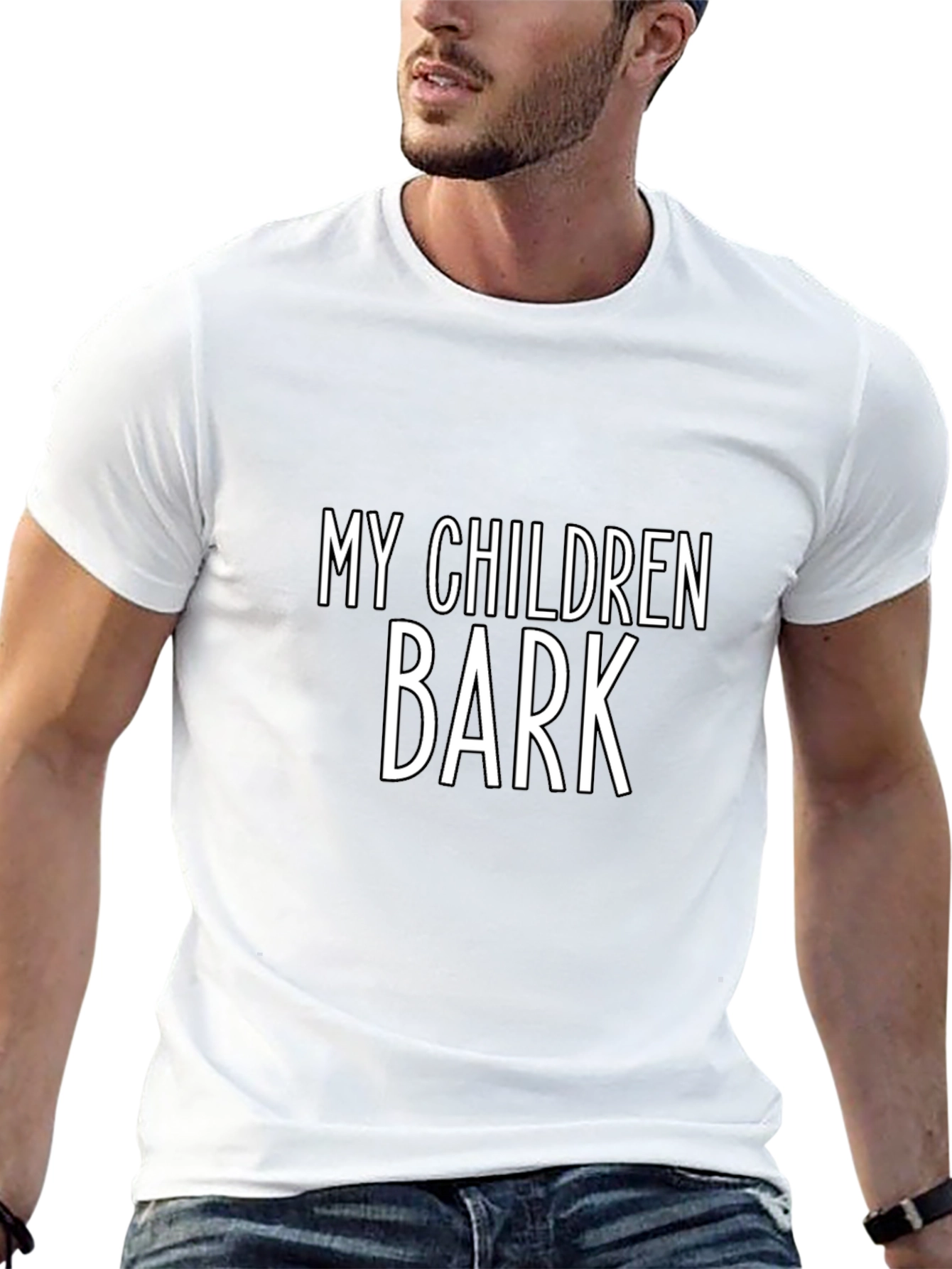 My Children Bark T-Shirt - Funny Dog Lover Tee