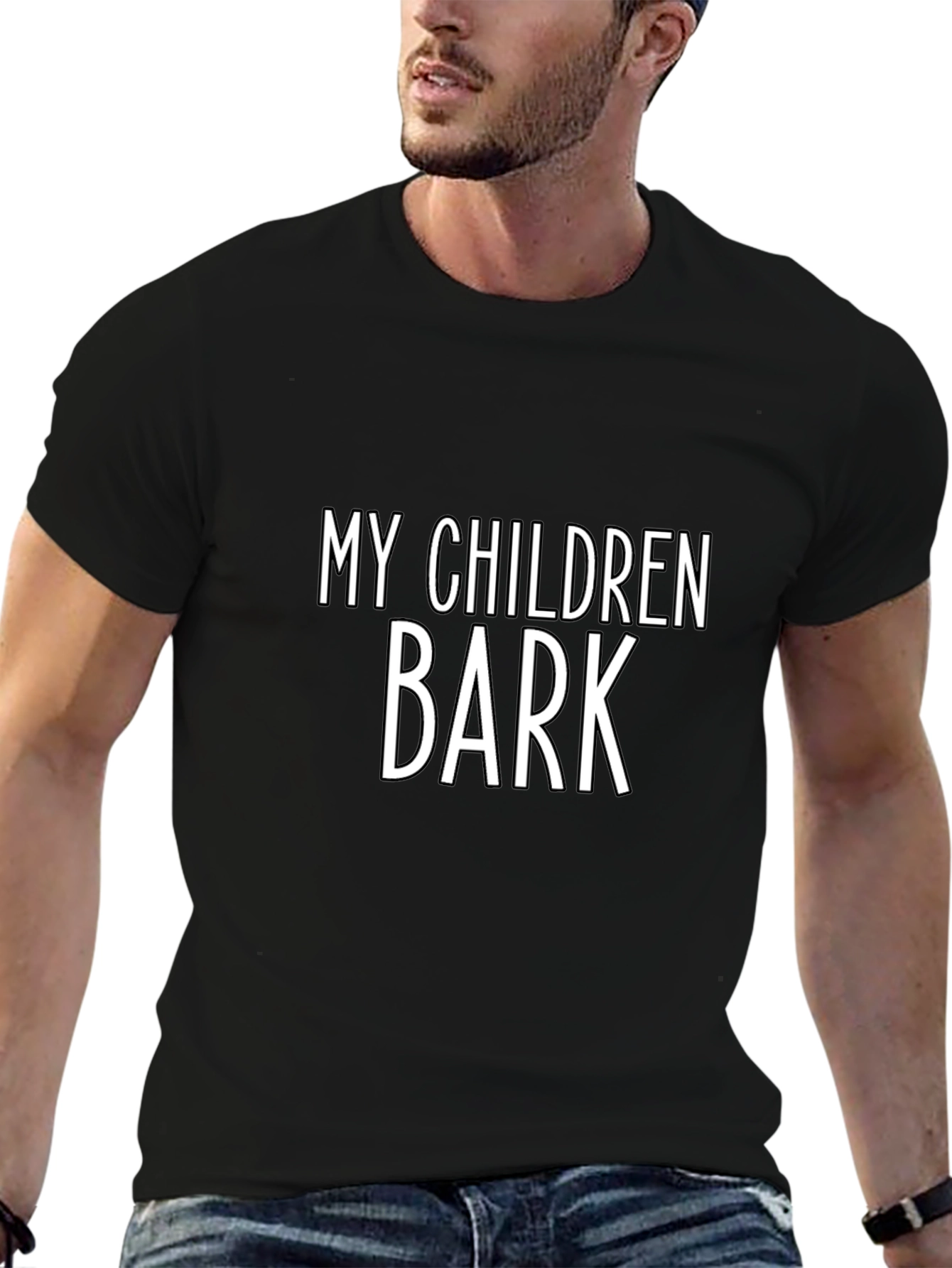 My Children Bark T-Shirt - Funny Dog Lover Tee