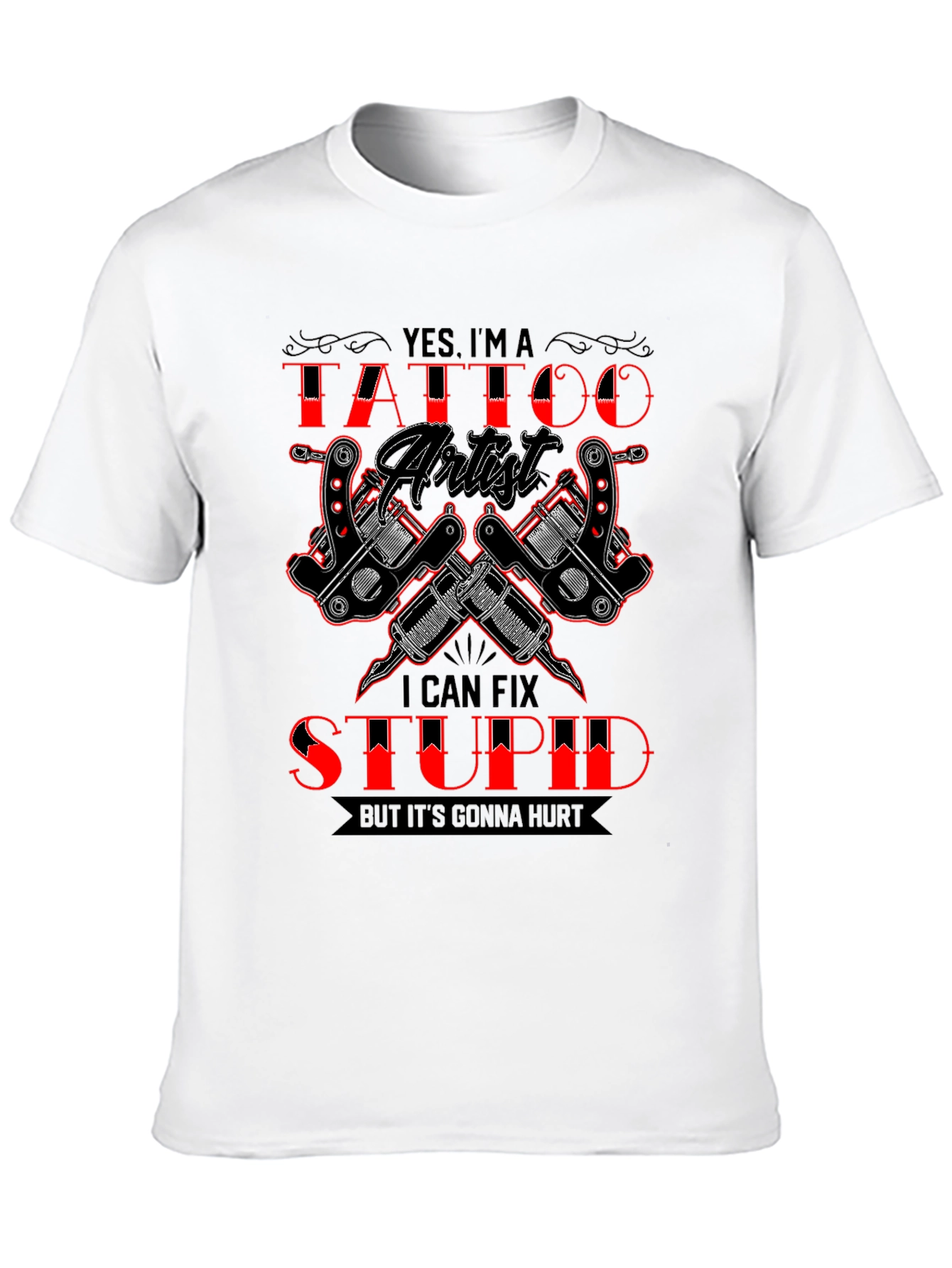 Tattoo Artist Humor Graphic Tee
